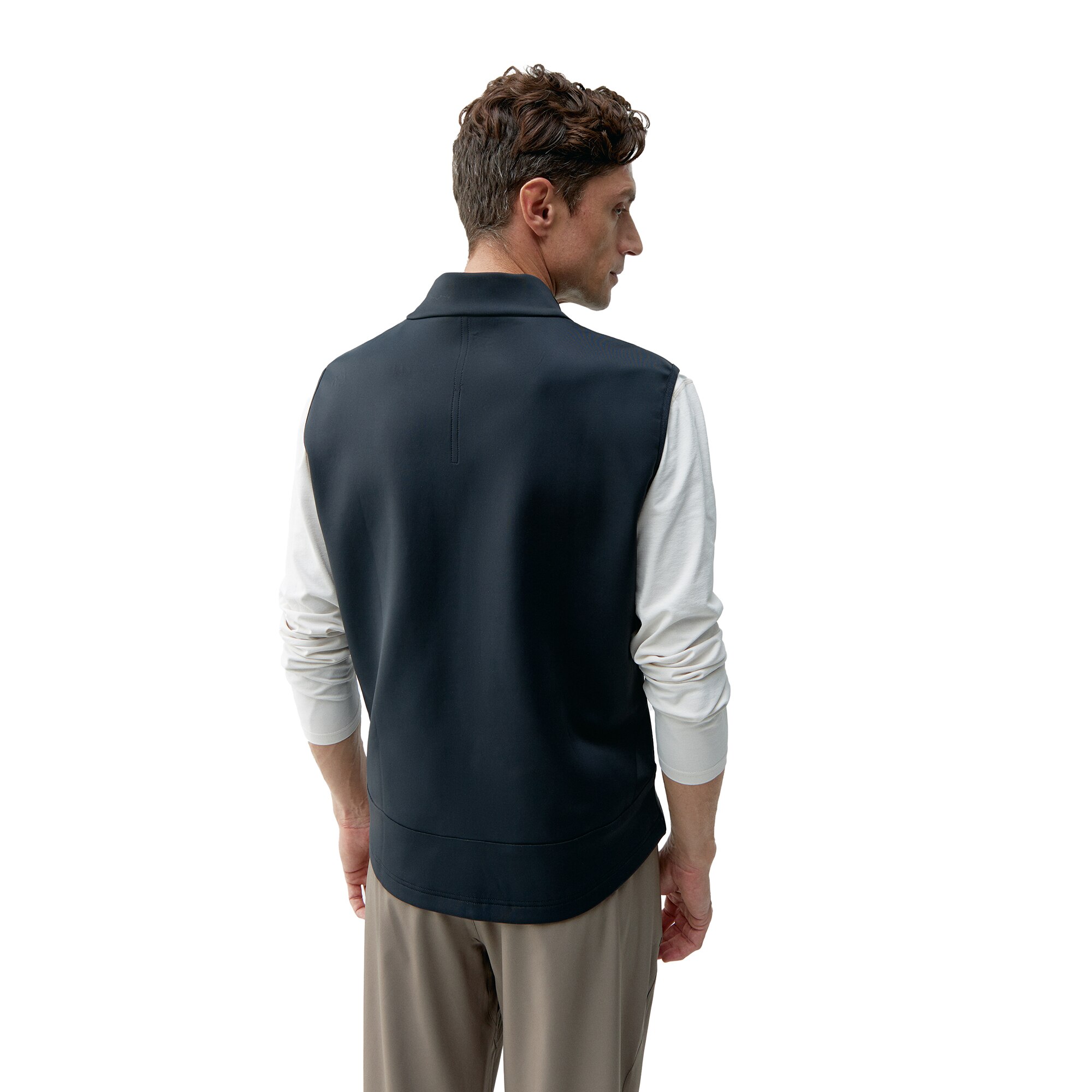 Chaleco de hombre Parker Born Living Yoga - Negro Negro-2
