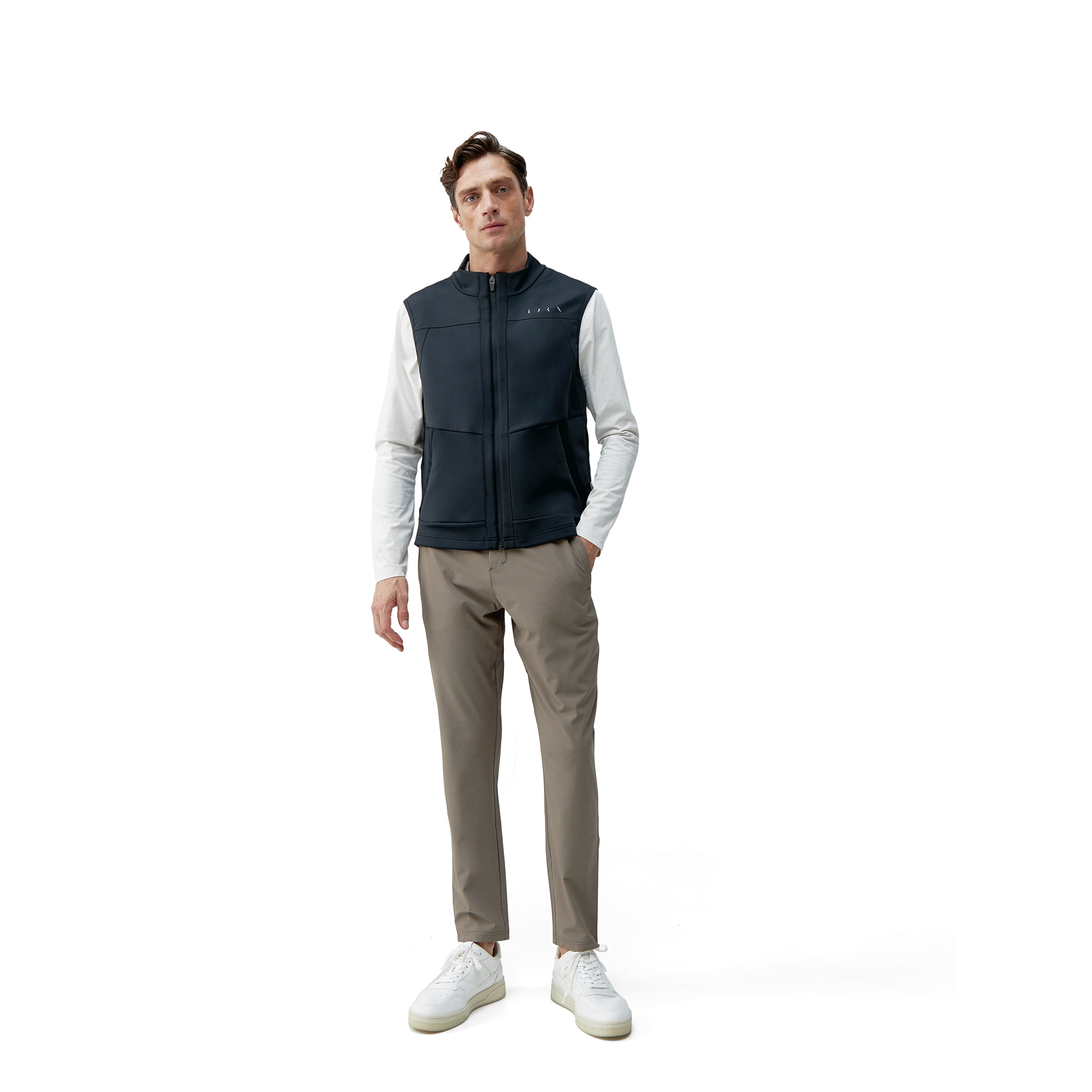 Chaleco de hombre Parker Born Living Yoga - Negro Negro-4