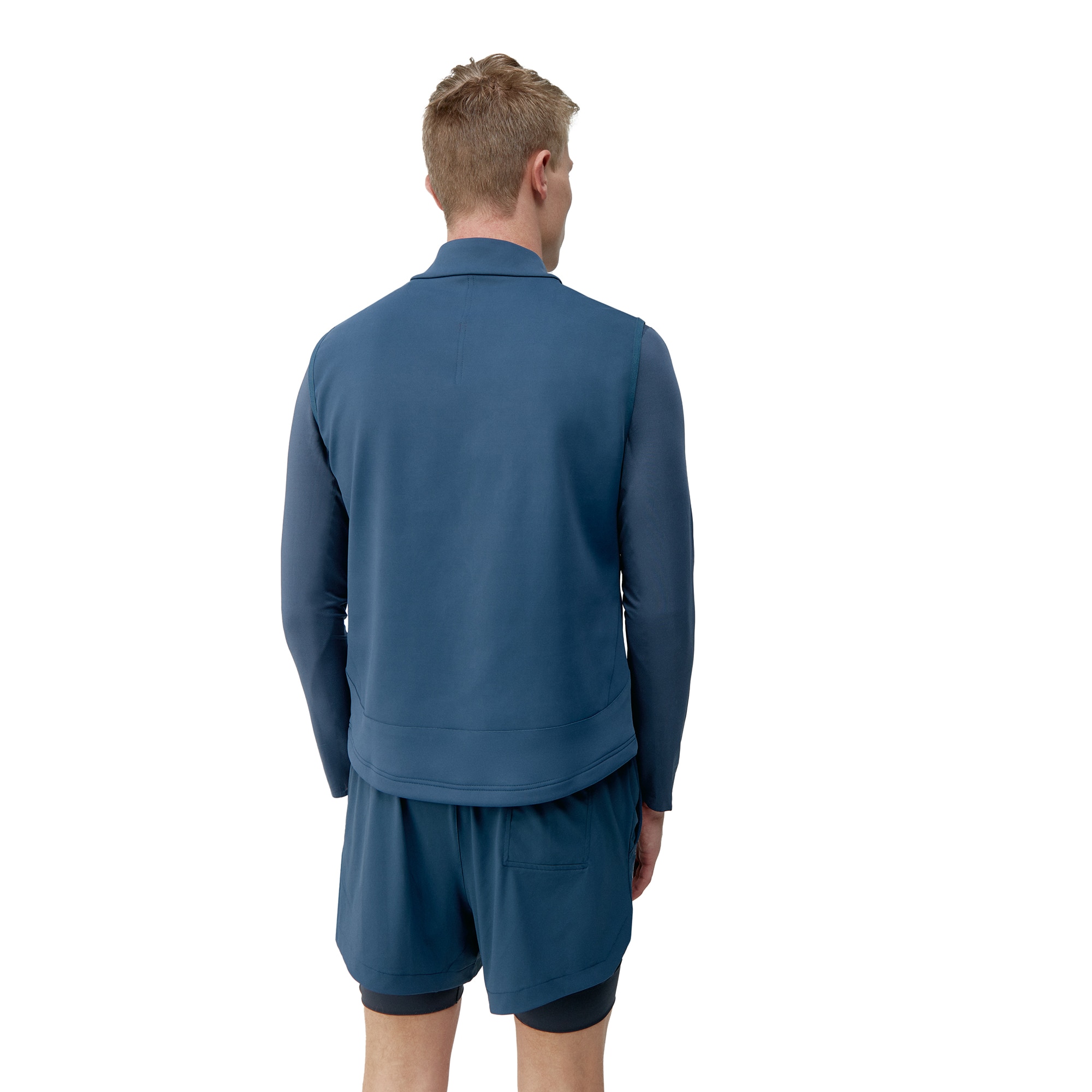 Chaleco de hombre Parker Born Living Yoga - Azul denim Azul denim-2