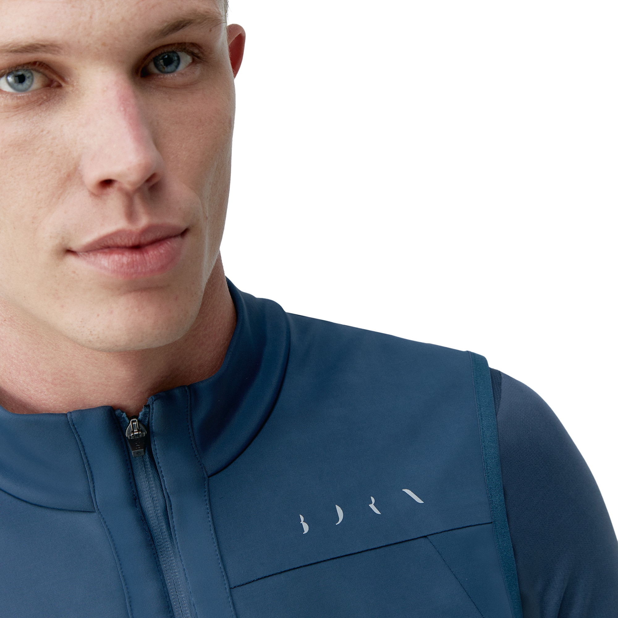 Chaleco de hombre Parker Born Living Yoga - Azul denim Azul denim-3