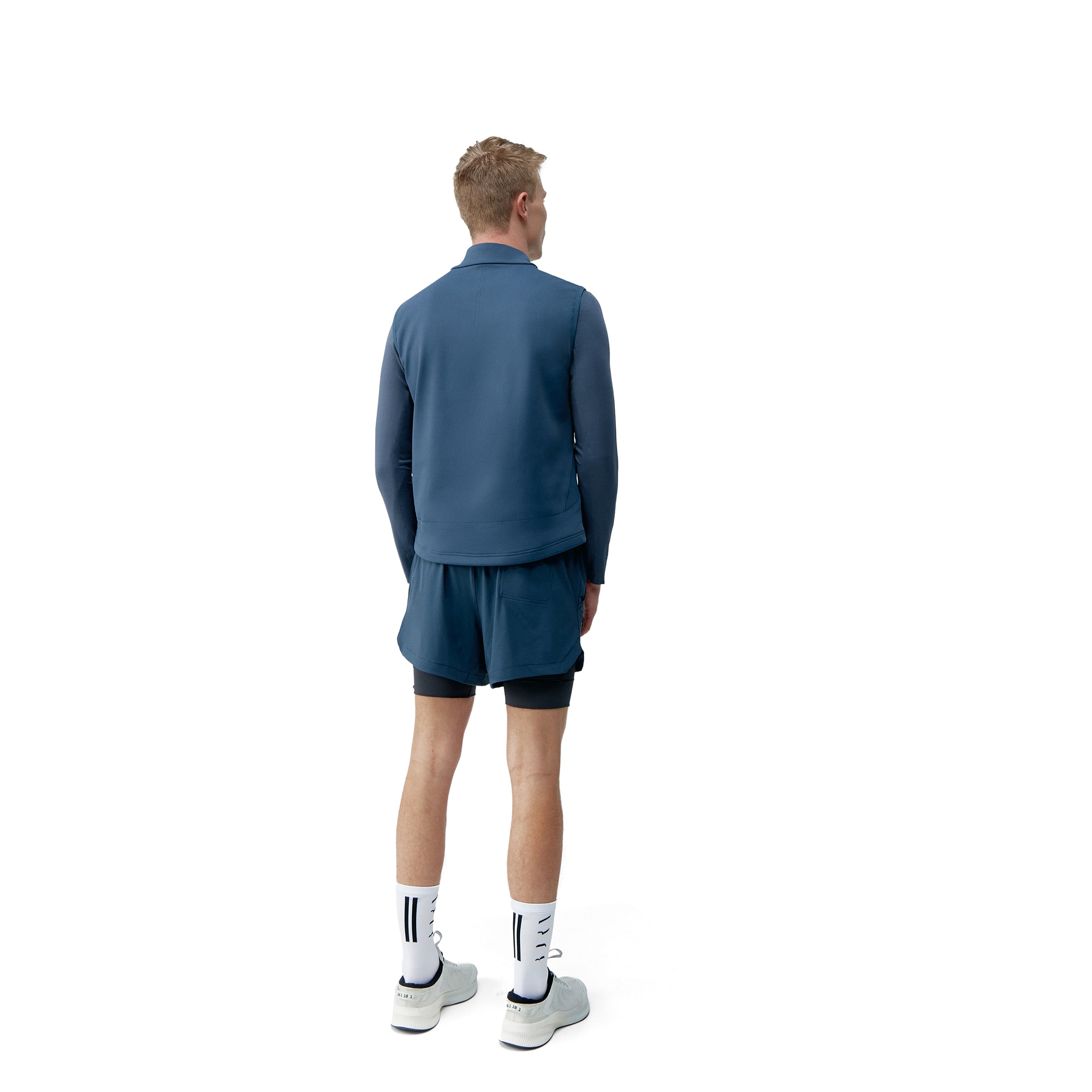 Chaleco de hombre Parker Born Living Yoga - Azul denim Azul denim-6