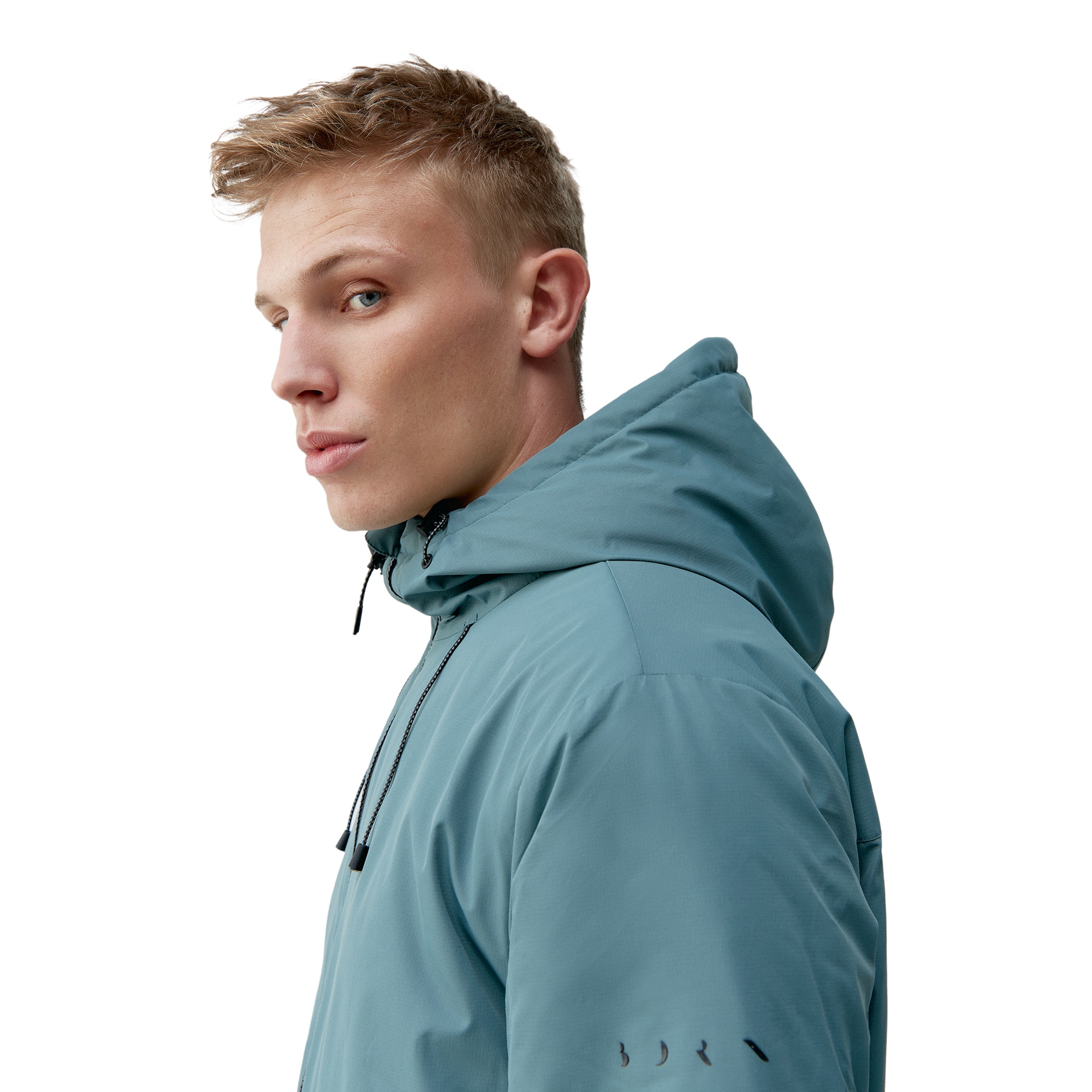 Imagen 3 de Chaqueta de hombre Volga Born Living Yoga - Verde grisáceo Verde grisáceo