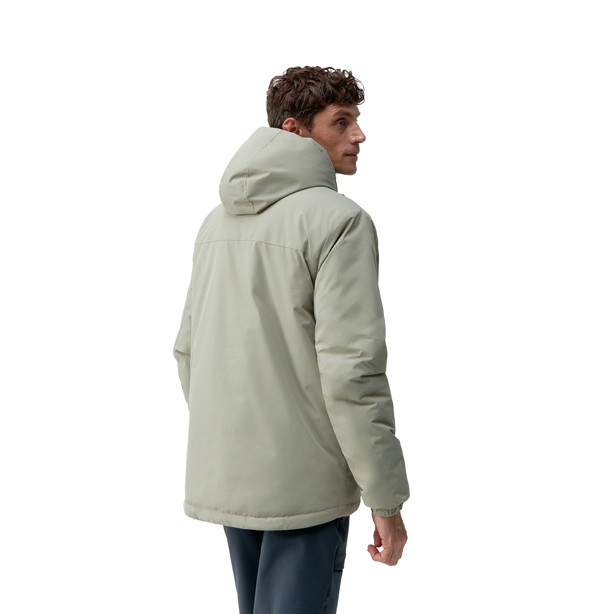 Imagen 2 de Chaqueta de hombre Volga Born Living Yoga - Marrón / Naranja Marrón / Naranja