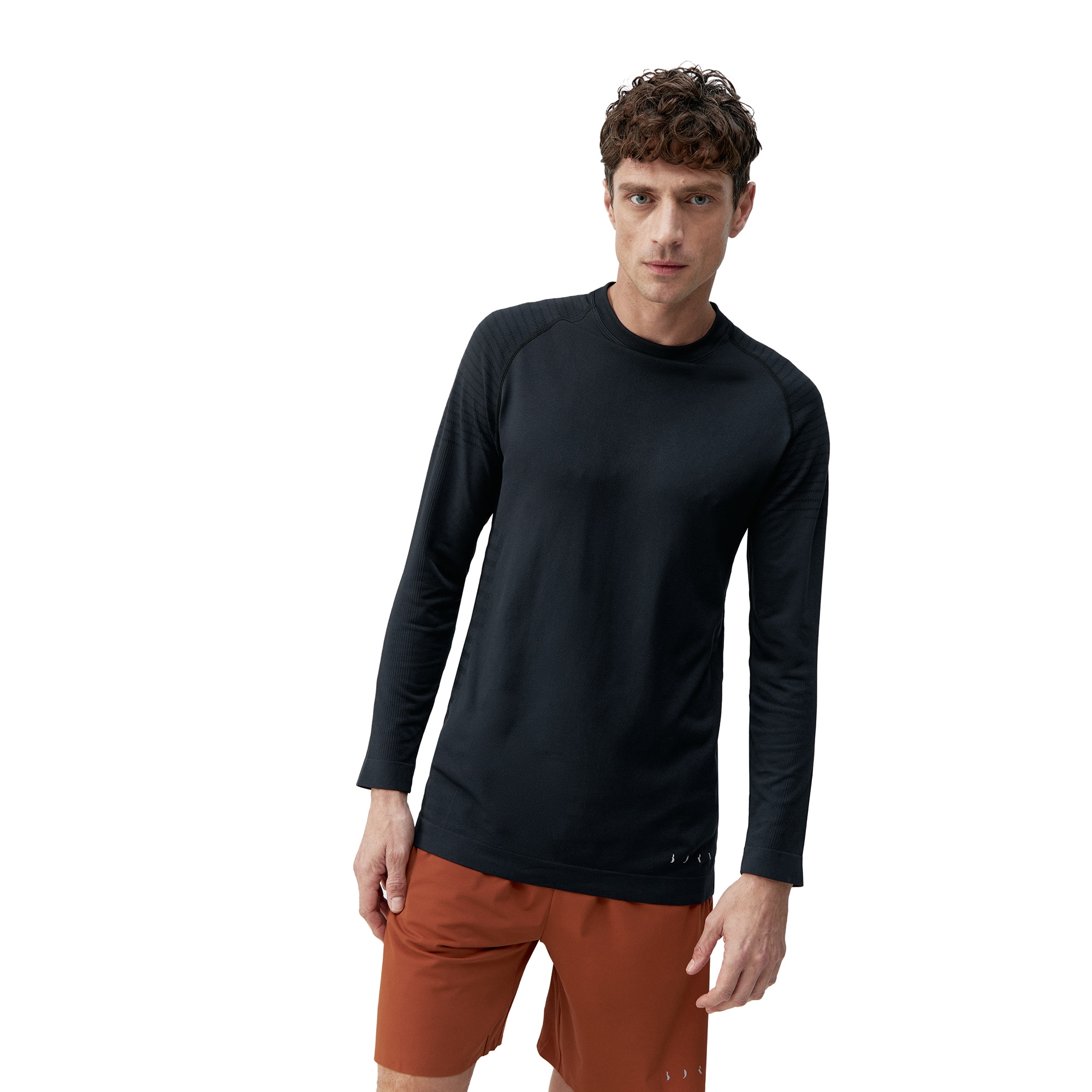 Camiseta de hombre Aral Born Living Yoga - Negro Negro-1
