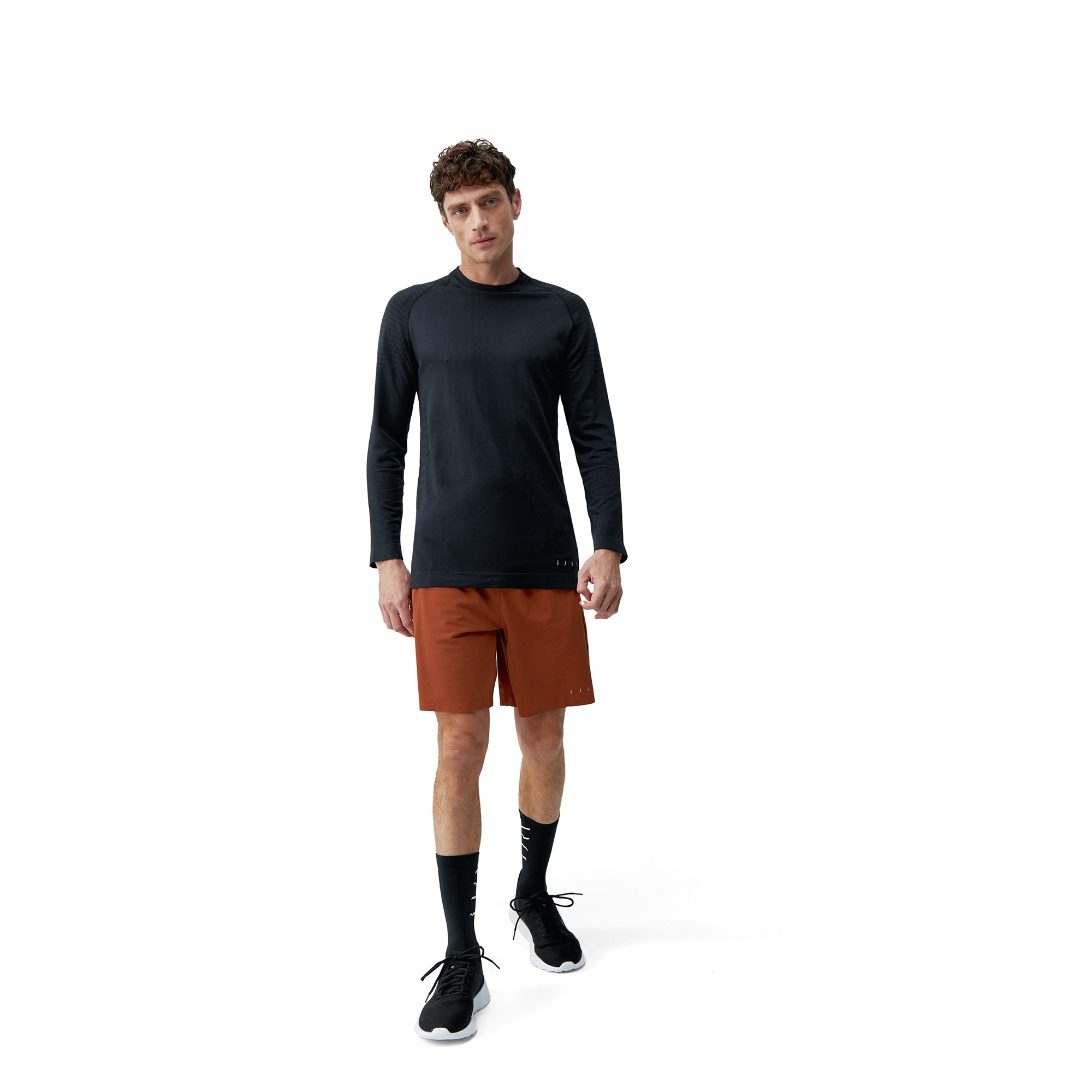 Camiseta de hombre Aral Born Living Yoga - Negro Negro-3