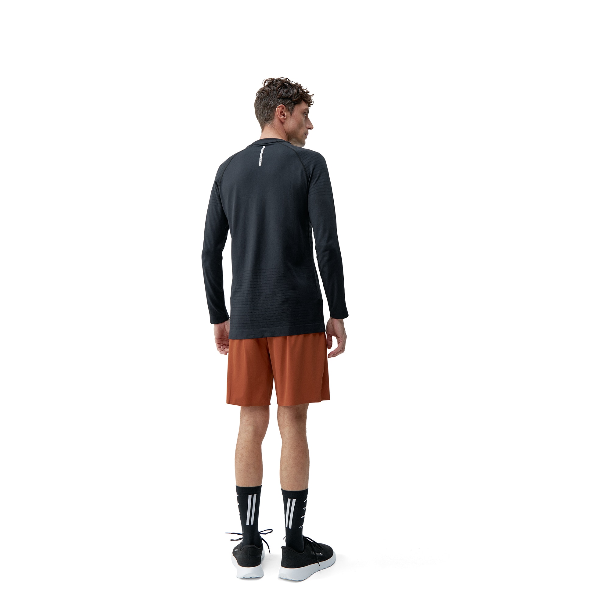 Camiseta de hombre Aral Born Living Yoga - Negro Negro-4
