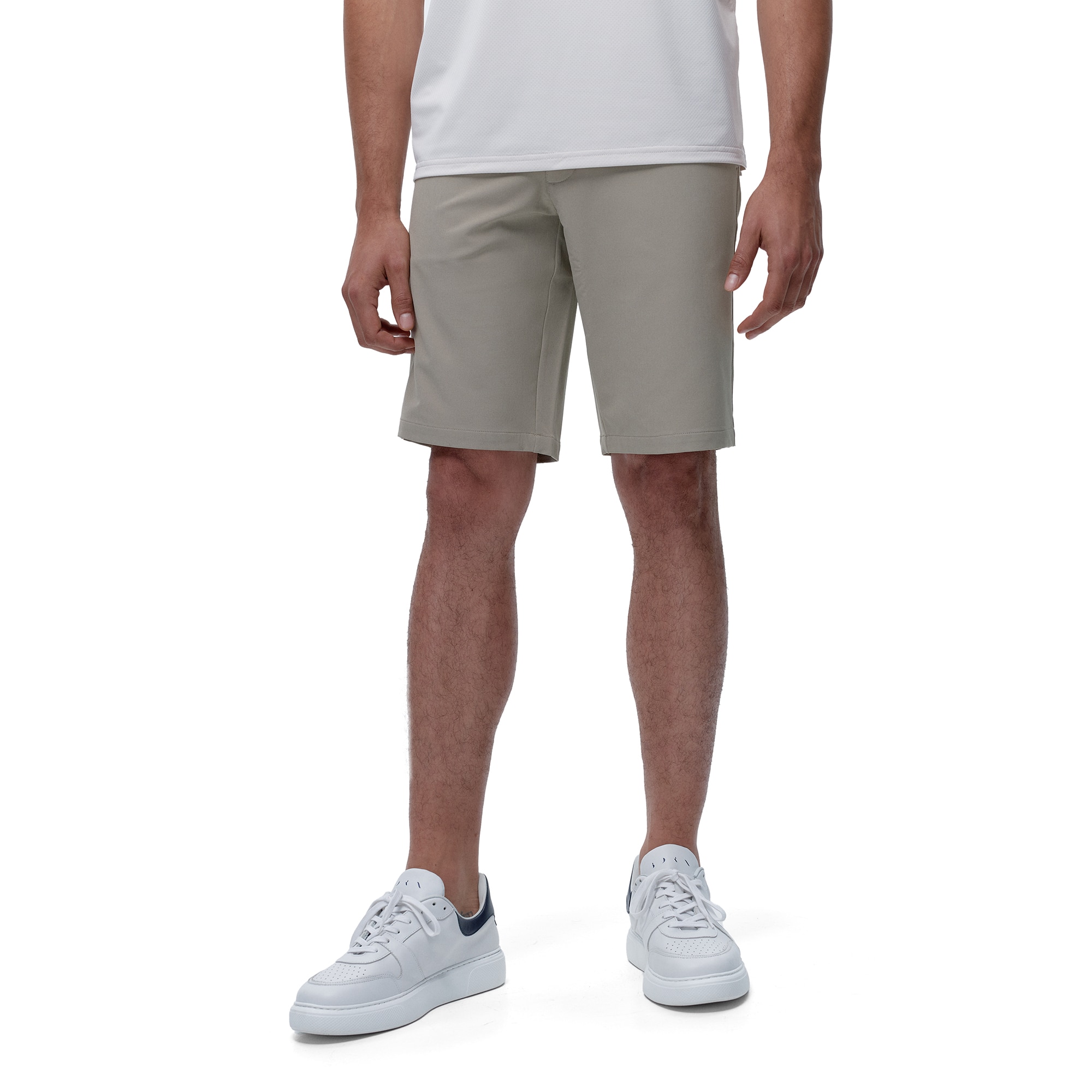 Born Bermuda de hombre Ganges Living Yoga Gris verdoso