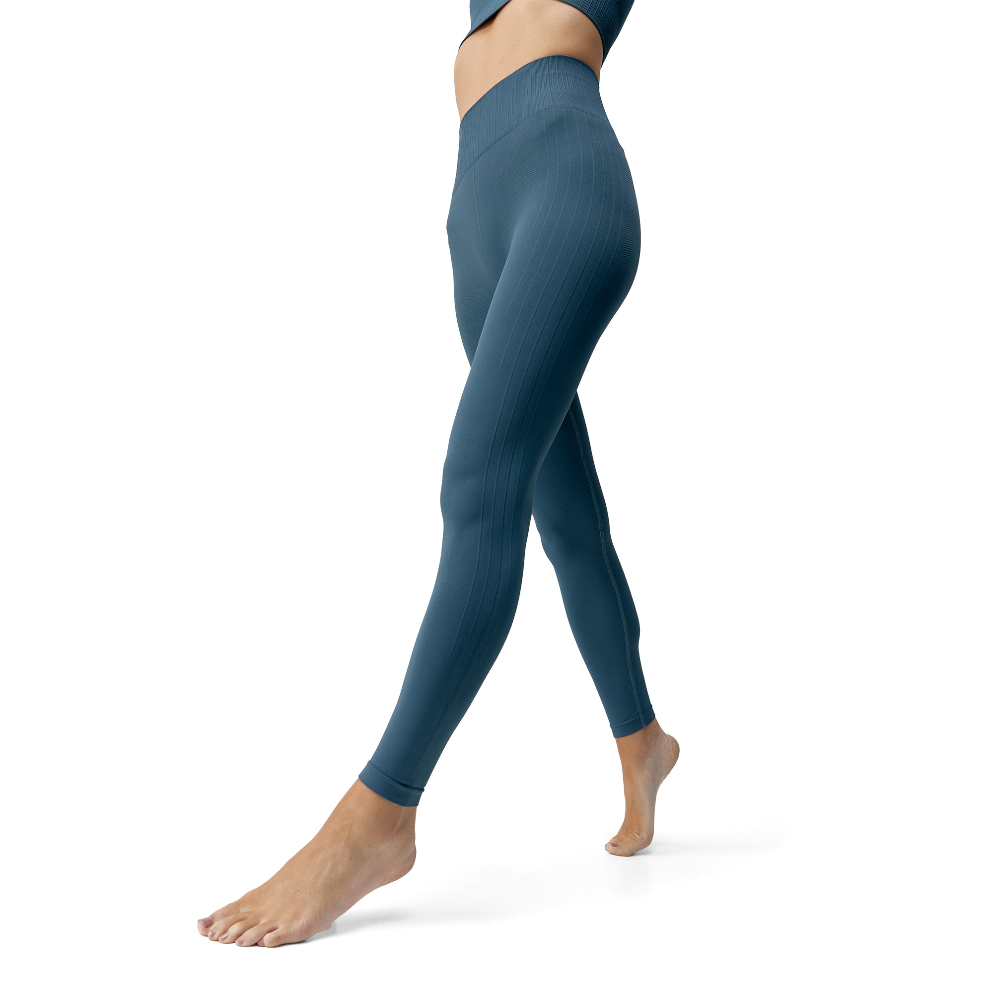 Born Malla de mujer Nawal Living Yoga Azul grisáceo