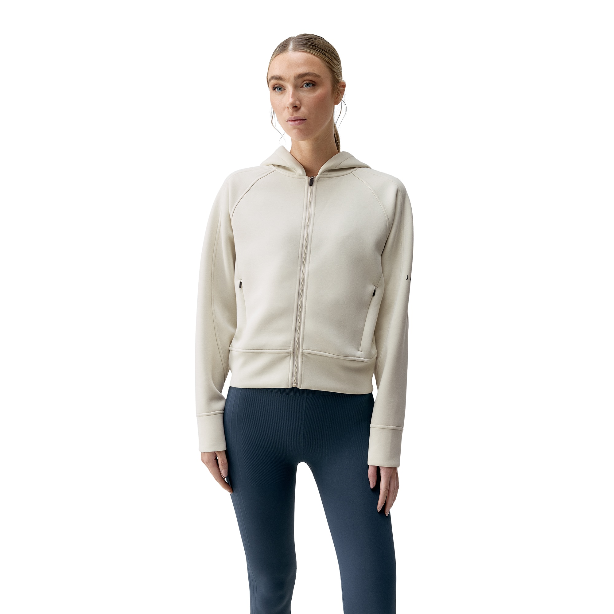 Imagen 0 de Sudadera de mujer Elsa Born Living Yoga Crema