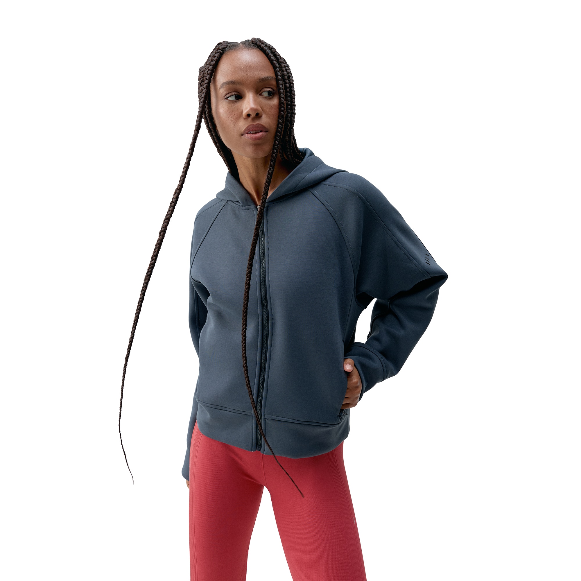 Imagen 0 de Sudadera de mujer Elsa Born Living Yoga Azul grisáceo