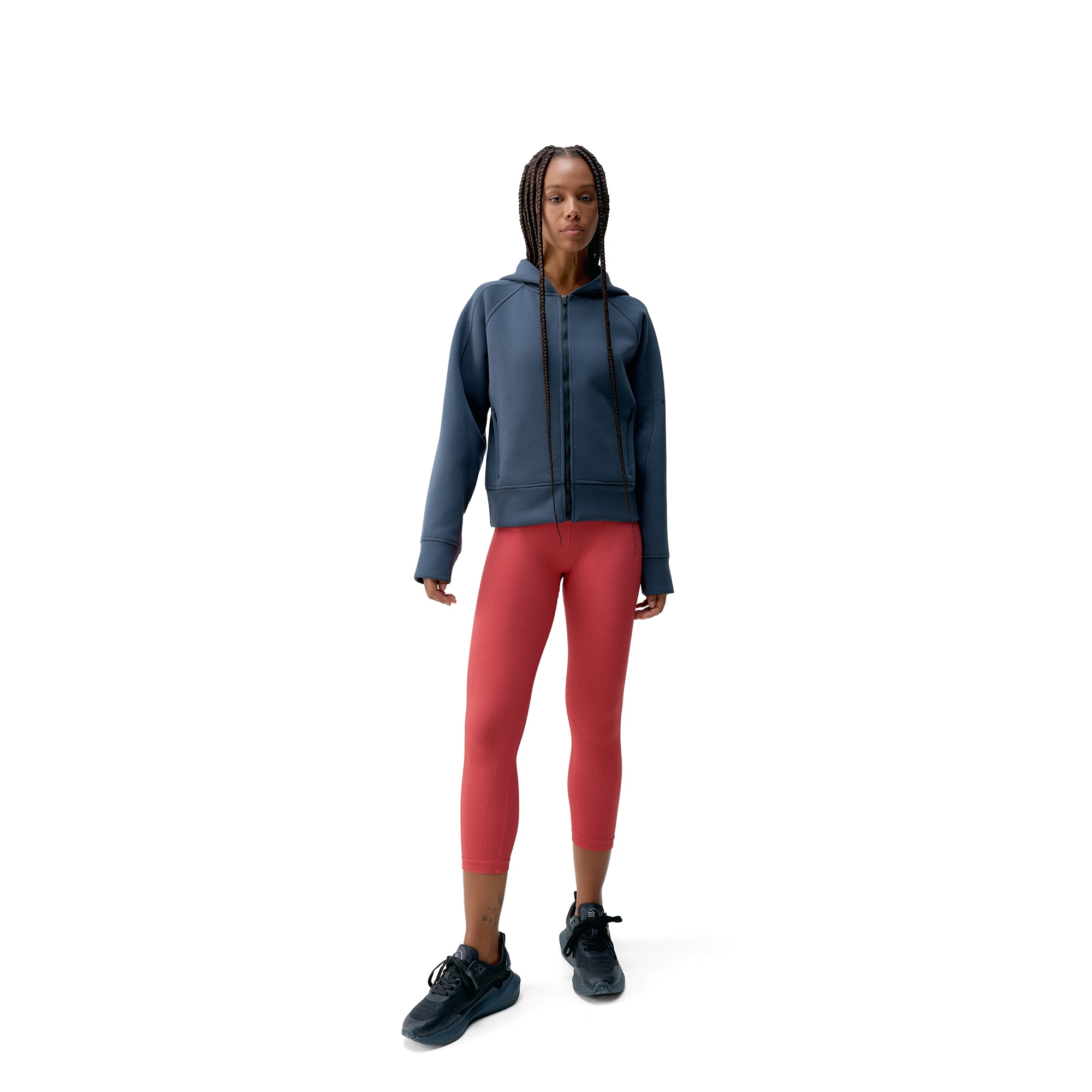 Sudadera de mujer Elsa Born Living Yoga - Azul grisáceo Azul grisáceo-5
