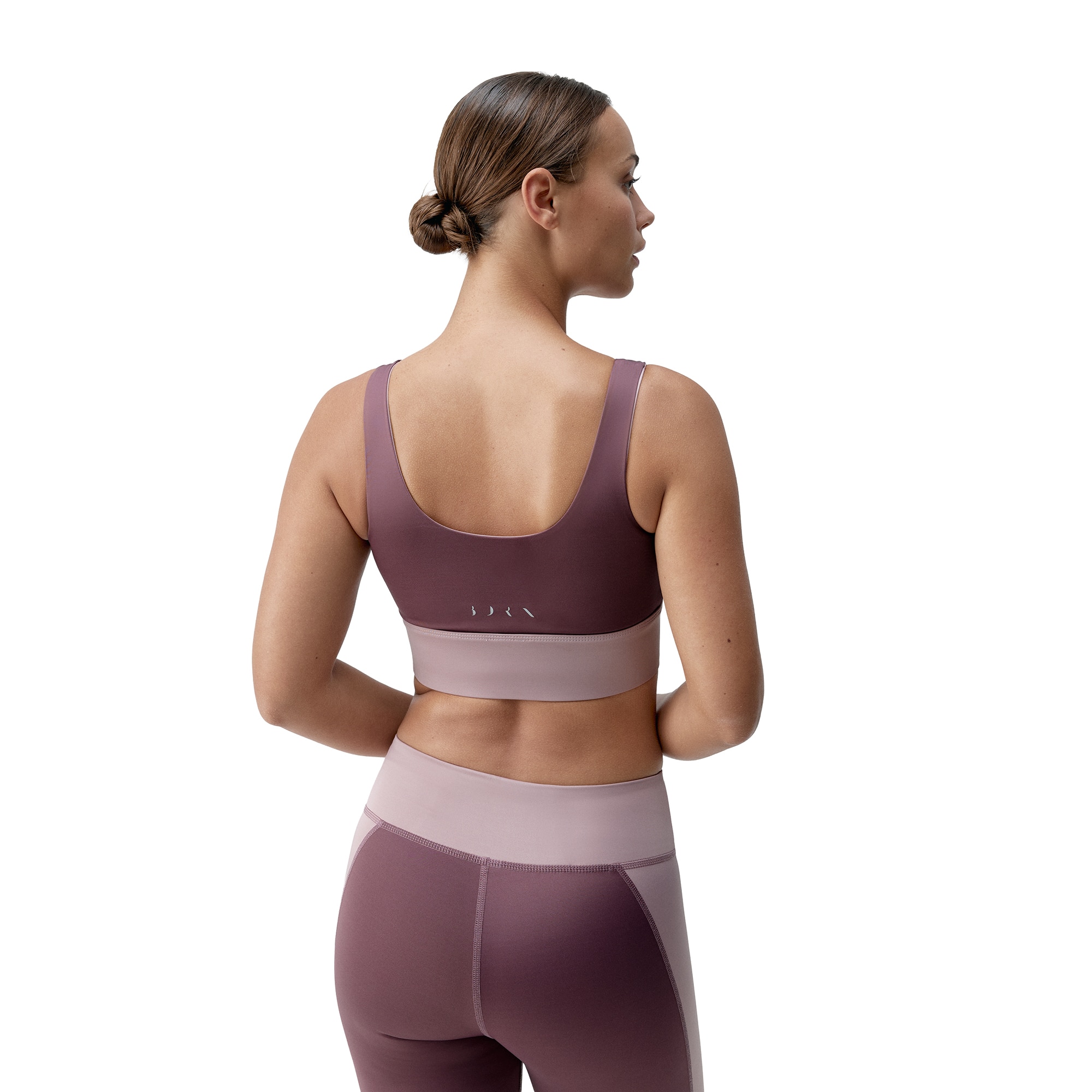 Imagen 4 de Top deportivo de mujer Maiko Born Living Yoga - Rosa pastel Rosa pastel