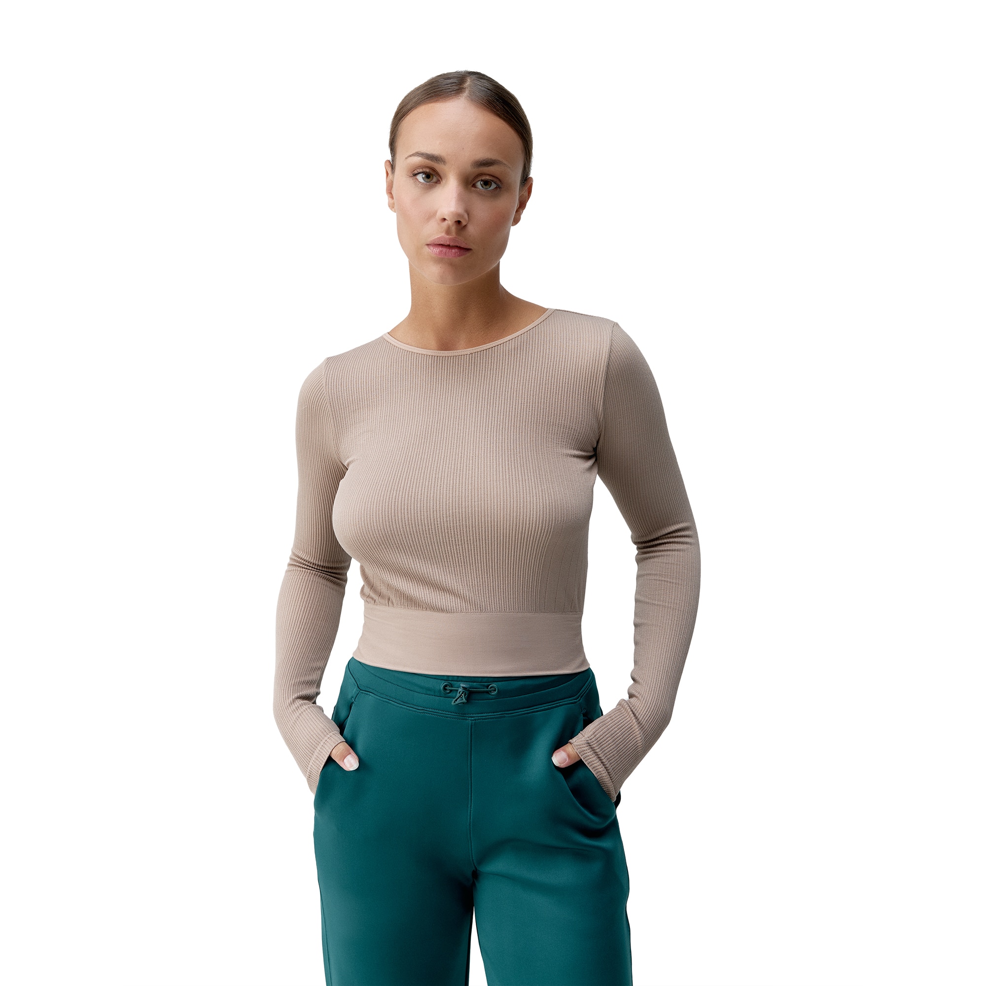 Born Camiseta de mujer Veda Living Yoga Natural