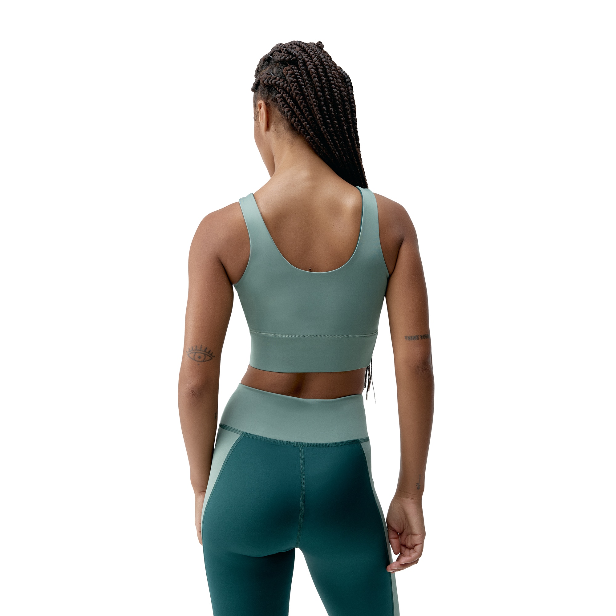 Imagen 2 de Top deportivo de mujer Maiko Born Living Yoga - Verde menta Verde menta