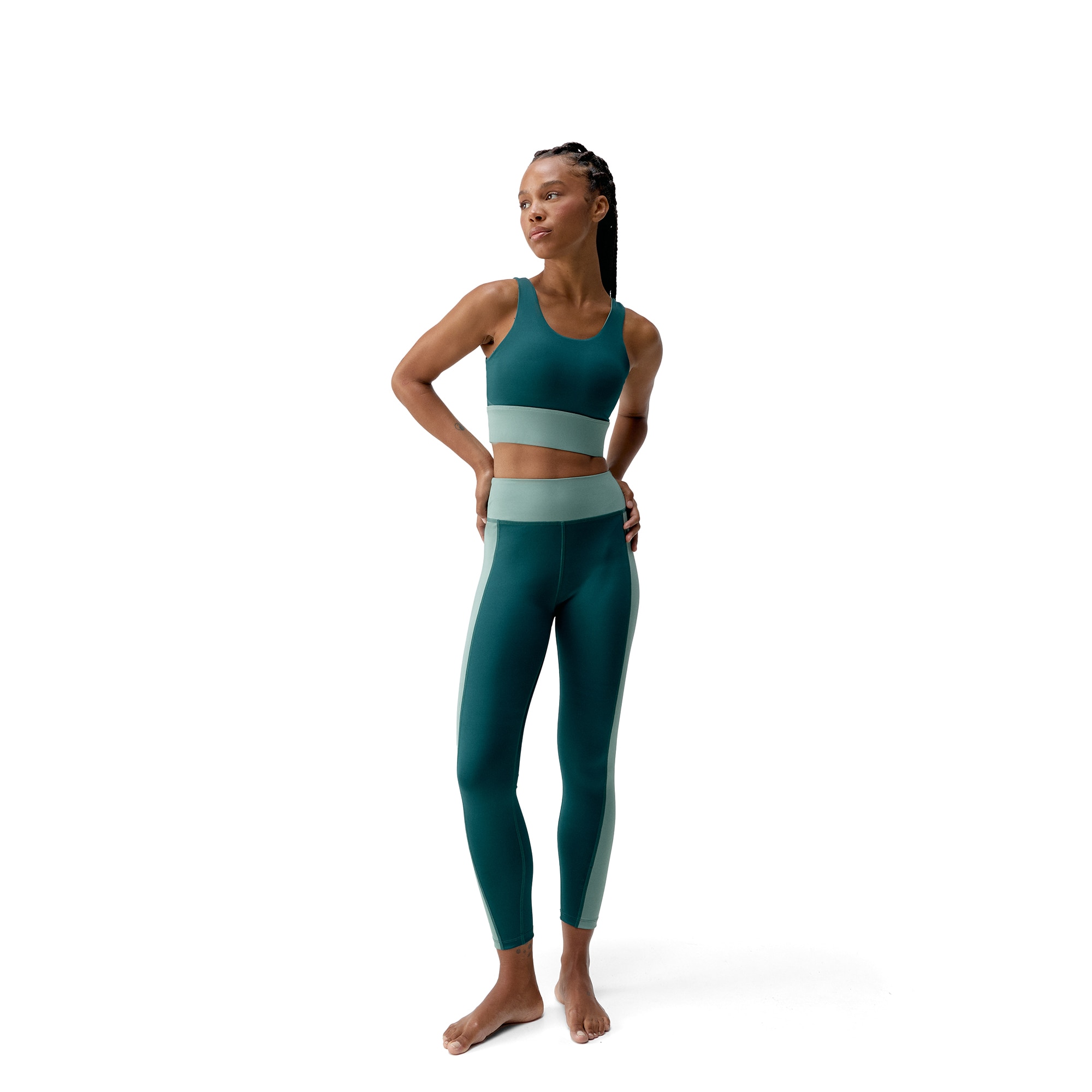 Imagen 5 de Malla de mujer Maiko Born Living Yoga - Verde menta Verde menta
