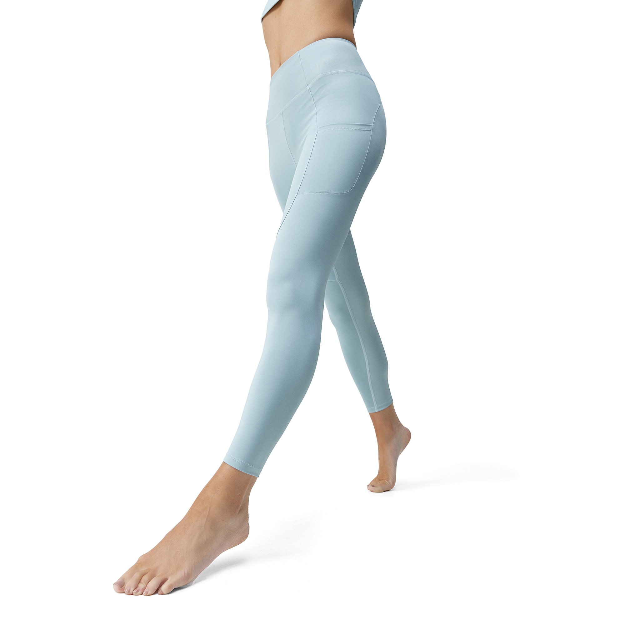 Born Malla de mujer Godo Living Yoga Azul celeste