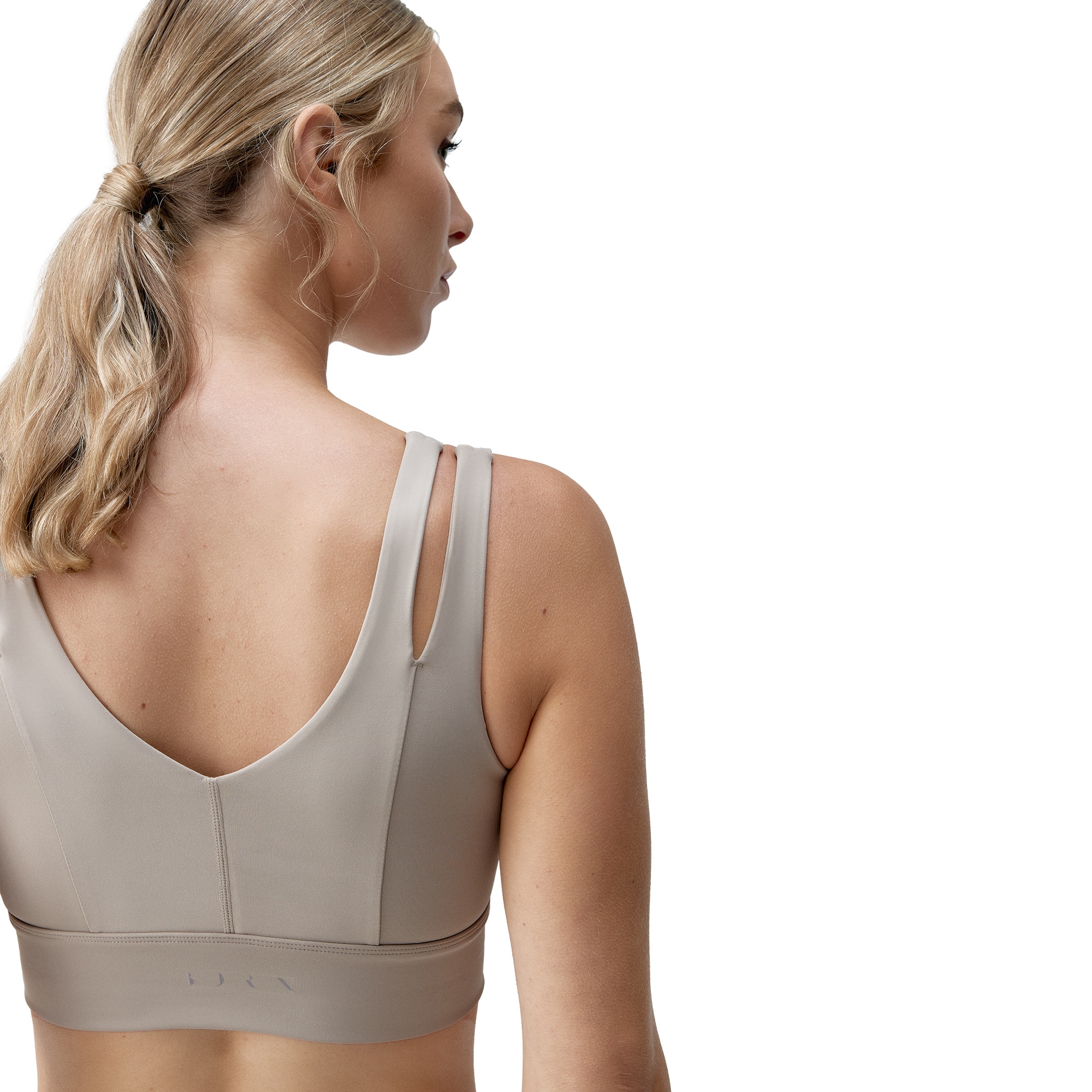 Top deportivo de mujer Maan Born Living Yoga - Natural Natural-3