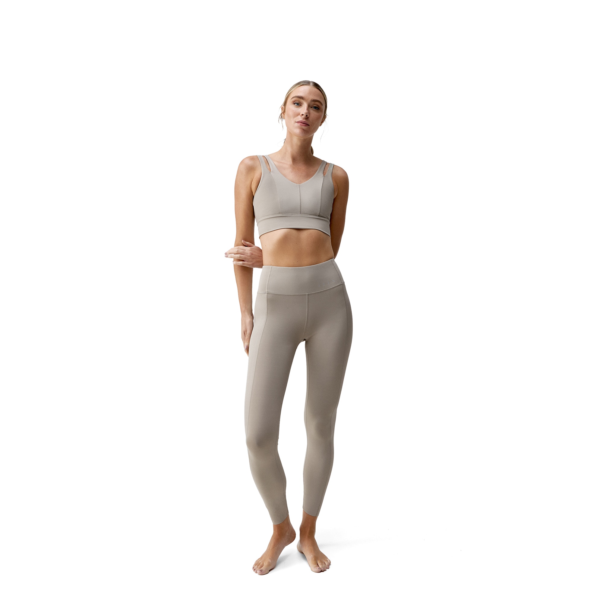 Top deportivo de mujer Maan Born Living Yoga - Natural Natural-4