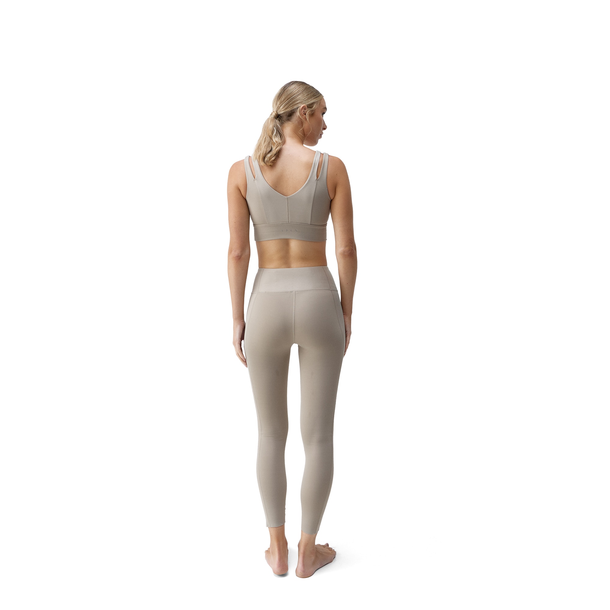 Top deportivo de mujer Maan Born Living Yoga - Natural Natural-5