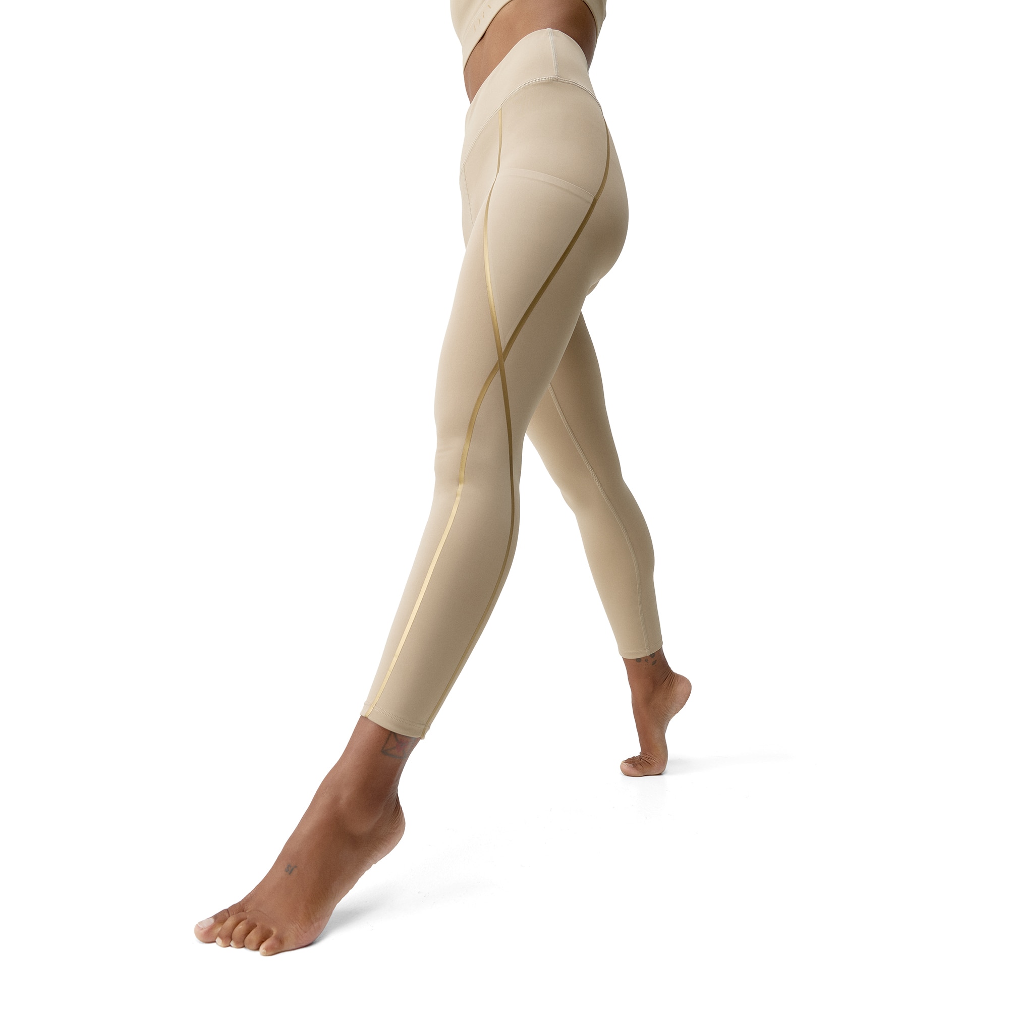 Born Malla de mujer Gold Living Yoga Beige