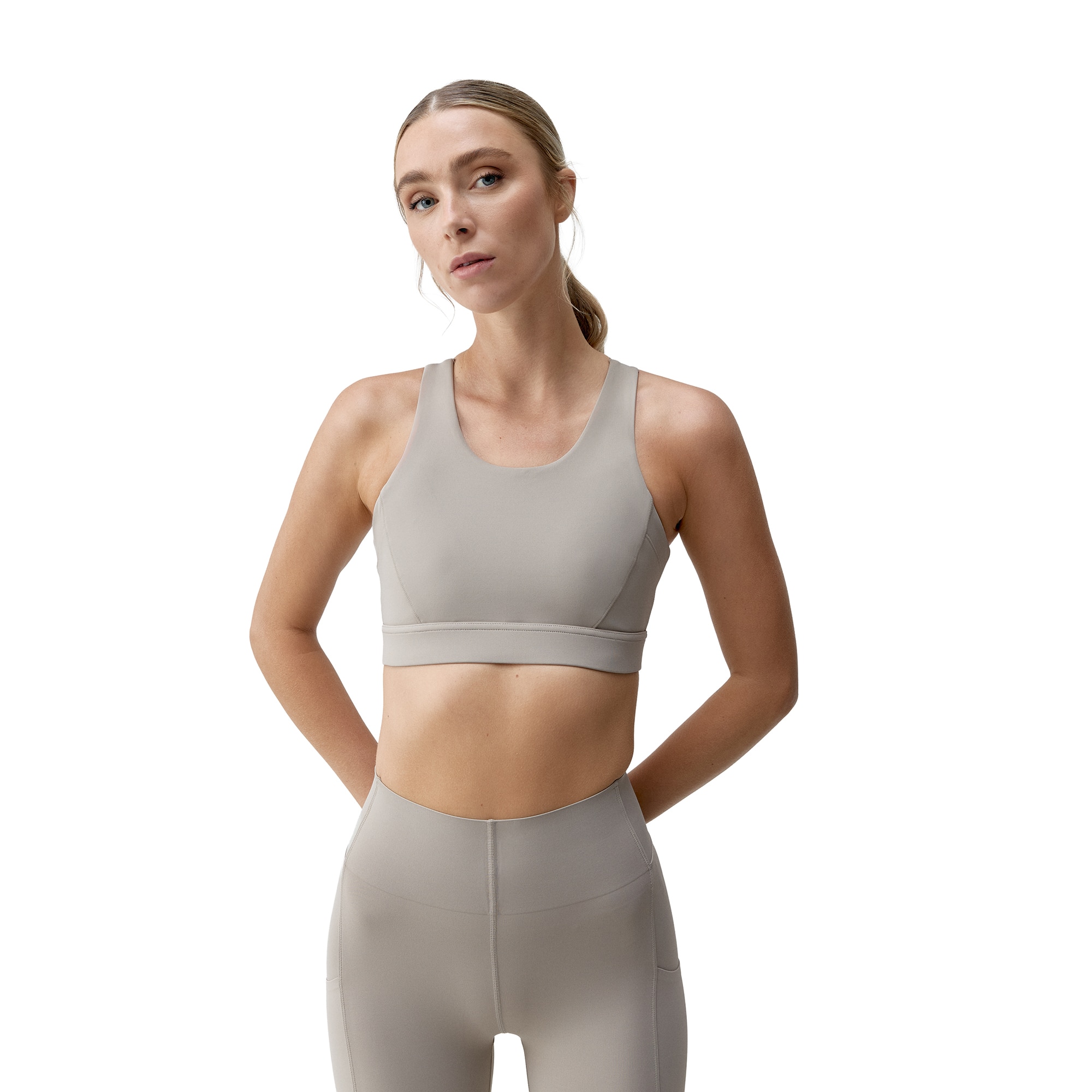 Imagen 0 de Top deportivo de mujer Denise Born Living Yoga Natural