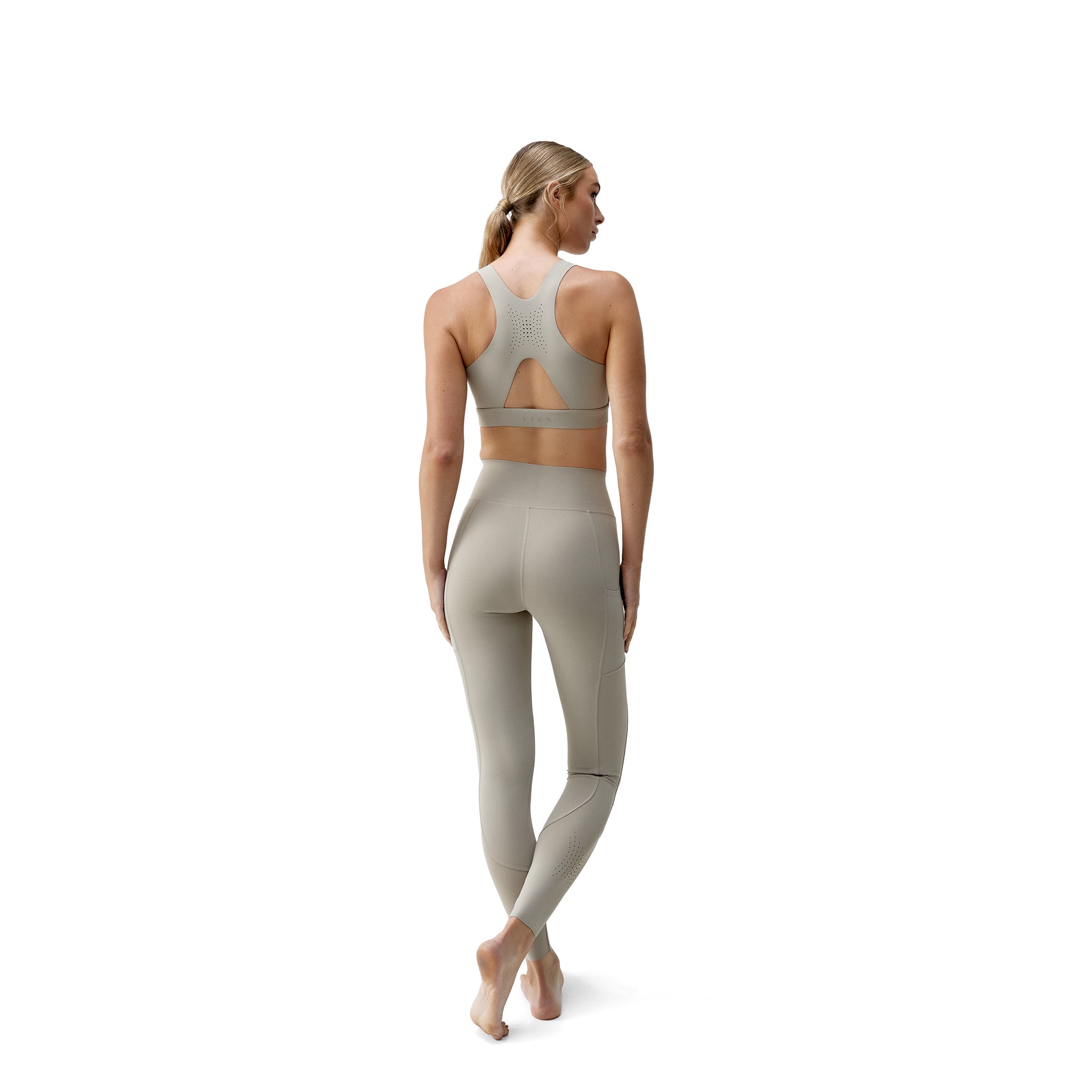Imagen 5 de Top deportivo de mujer Denise Born Living Yoga - Natural Natural