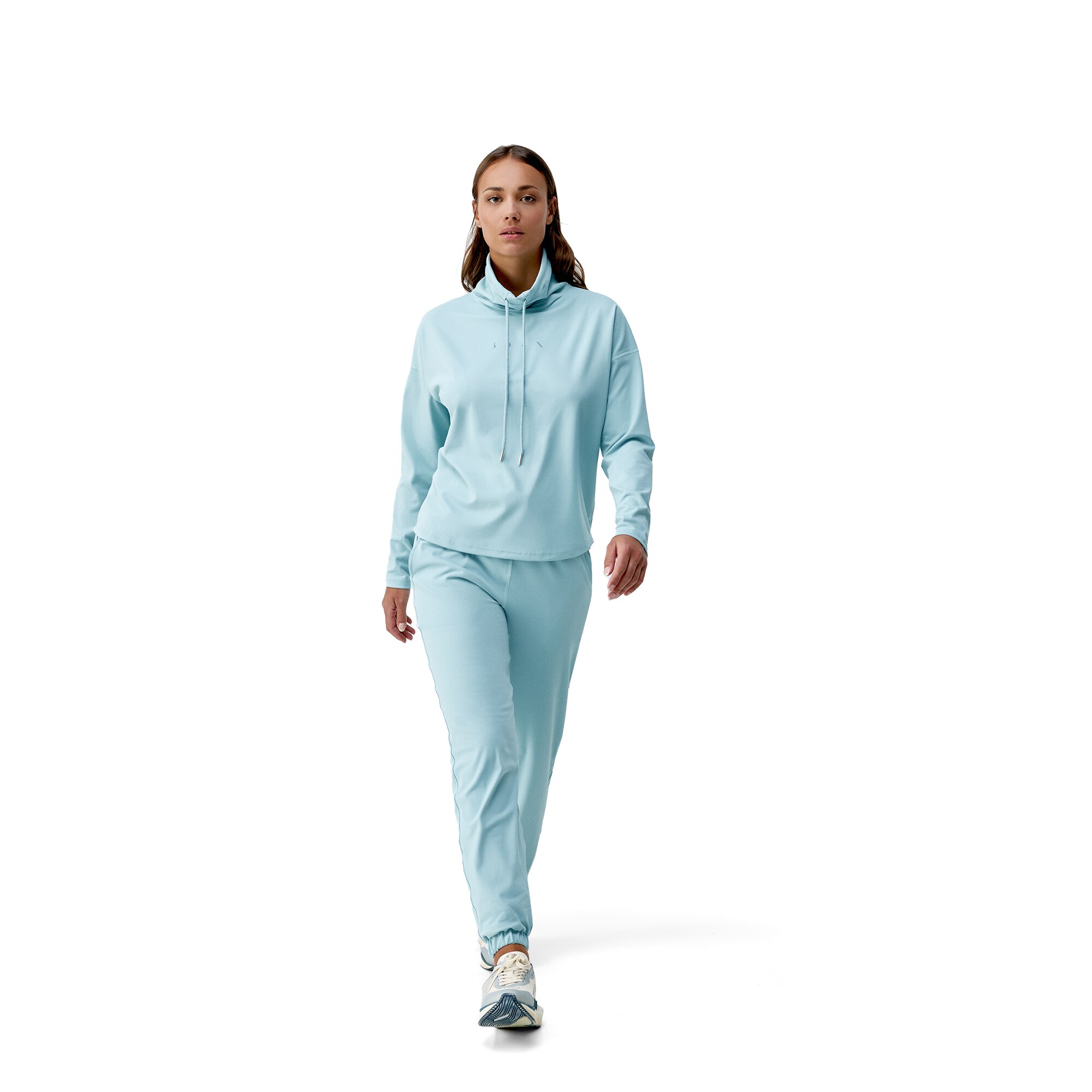 Pantalón de mujer Camille Born Living Yoga - Azul celeste Azul celeste-5