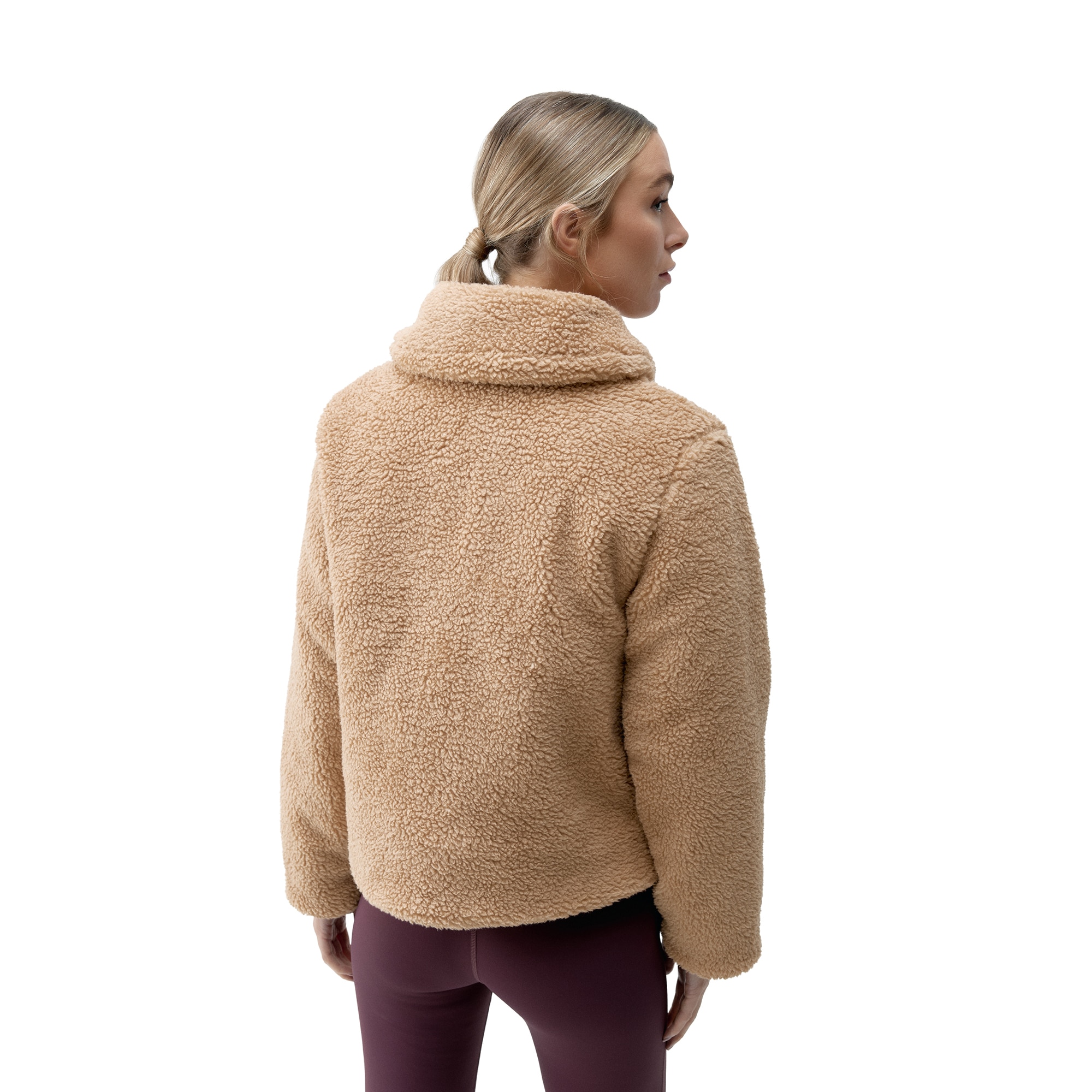 Chaqueta de mujer Umiko Born Born Living Yoga - Vino Vino-4