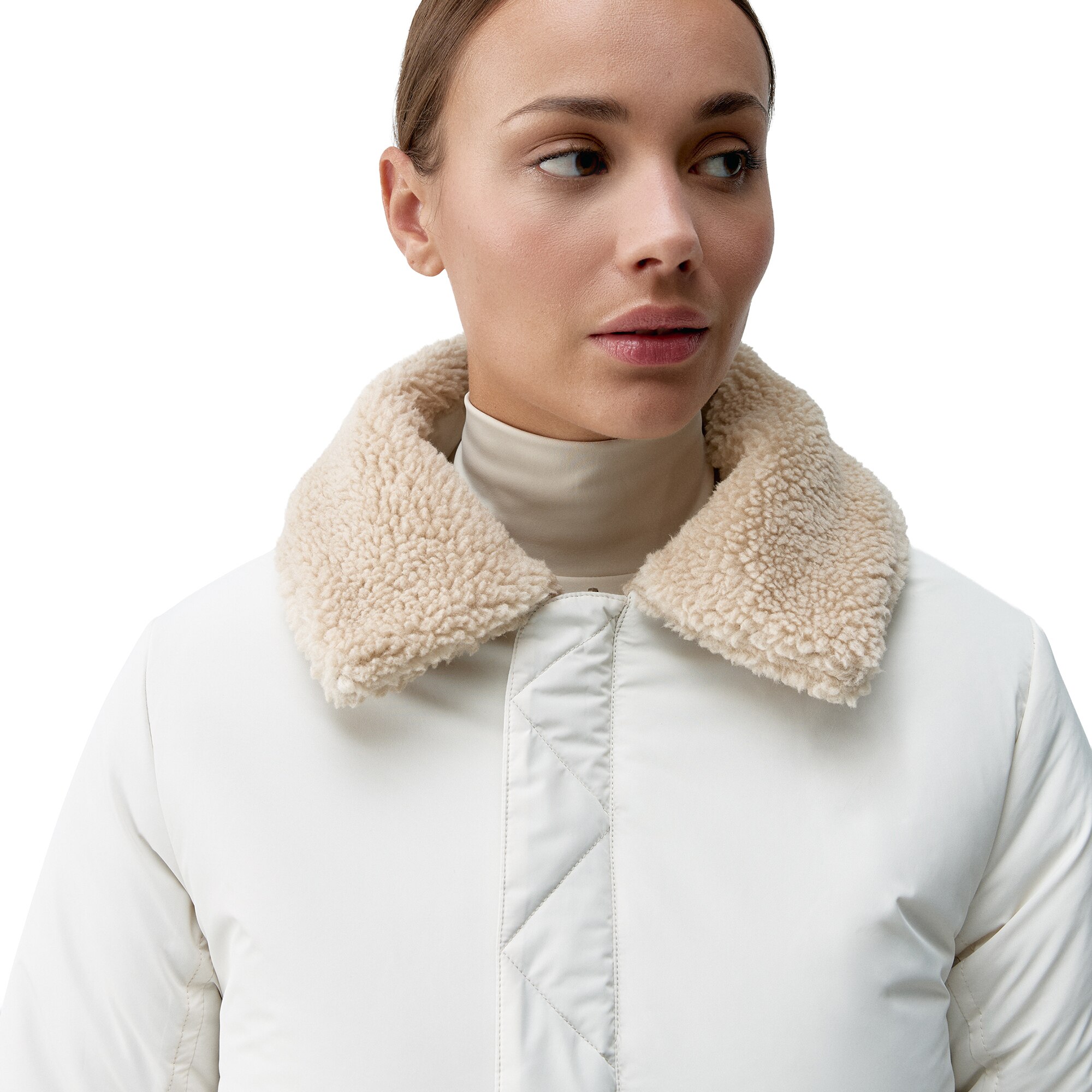 Imagen 4 de Chaqueta de mujer Umiko Born Born Living Yoga - Crema Crema