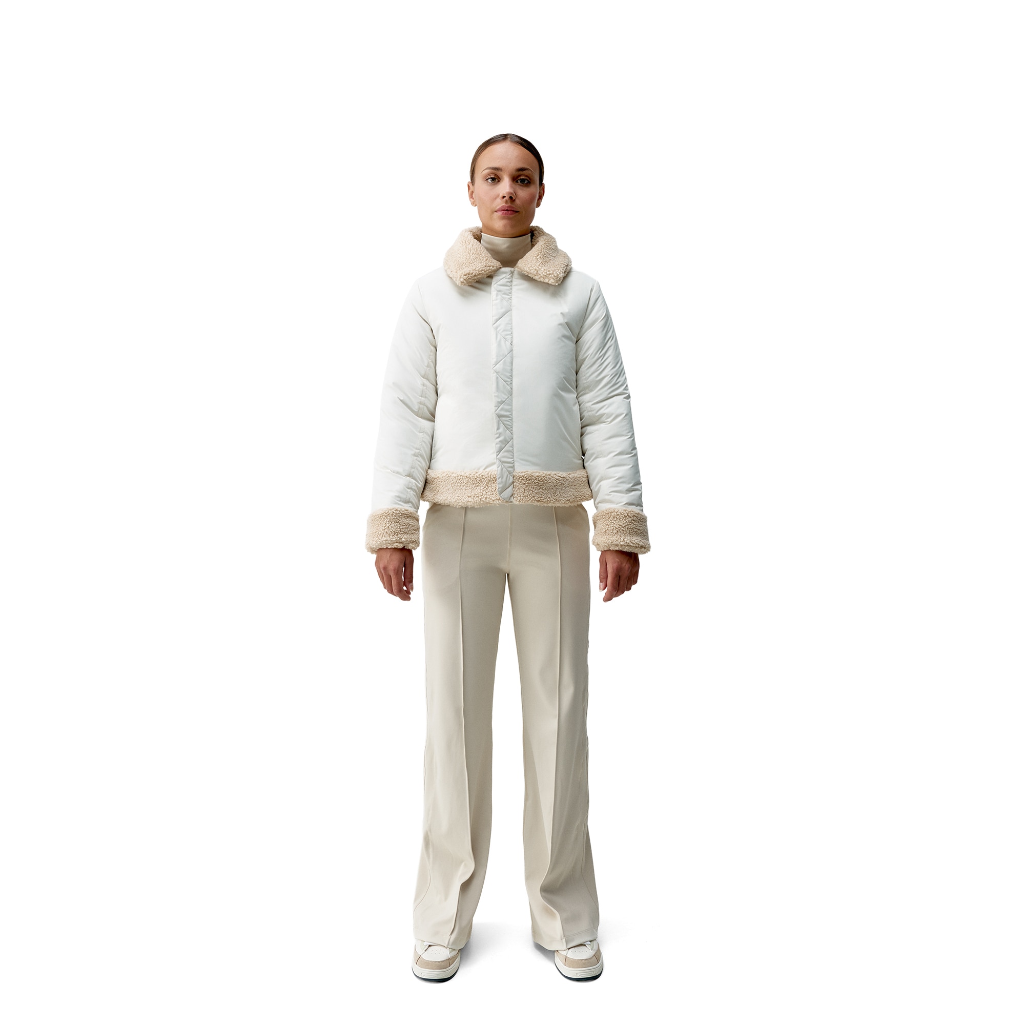 Imagen 5 de Chaqueta de mujer Umiko Born Born Living Yoga - Crema Crema
