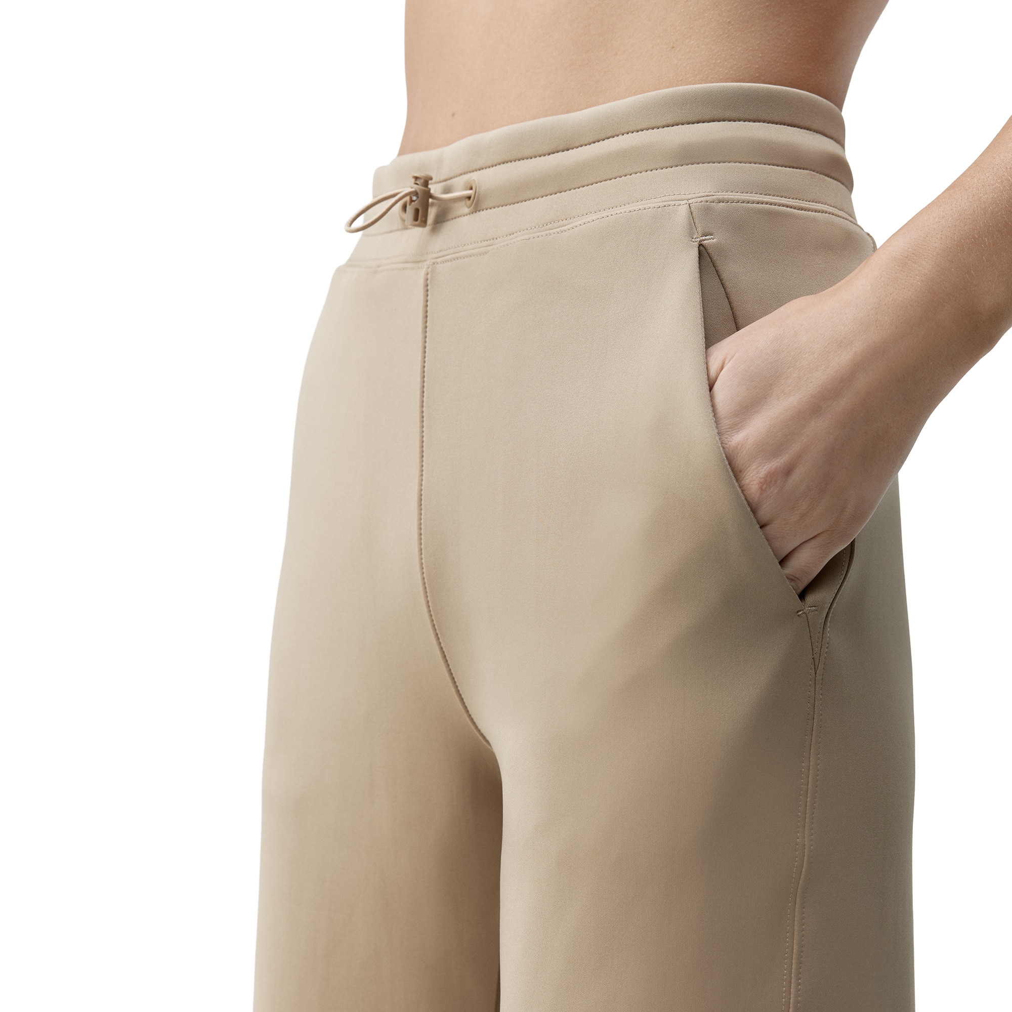 Pantalones de mujer Kioko Born Living Yoga - Beige Beige-3