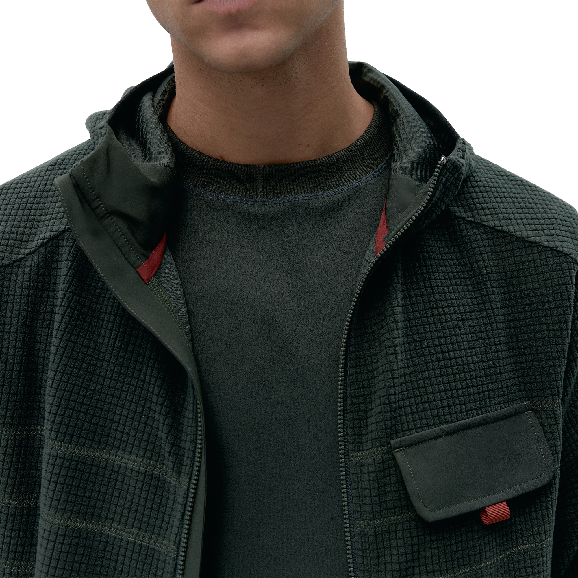 Chaqueta de hombre Baikal Born Living Yoga - Kaki Kaki-3