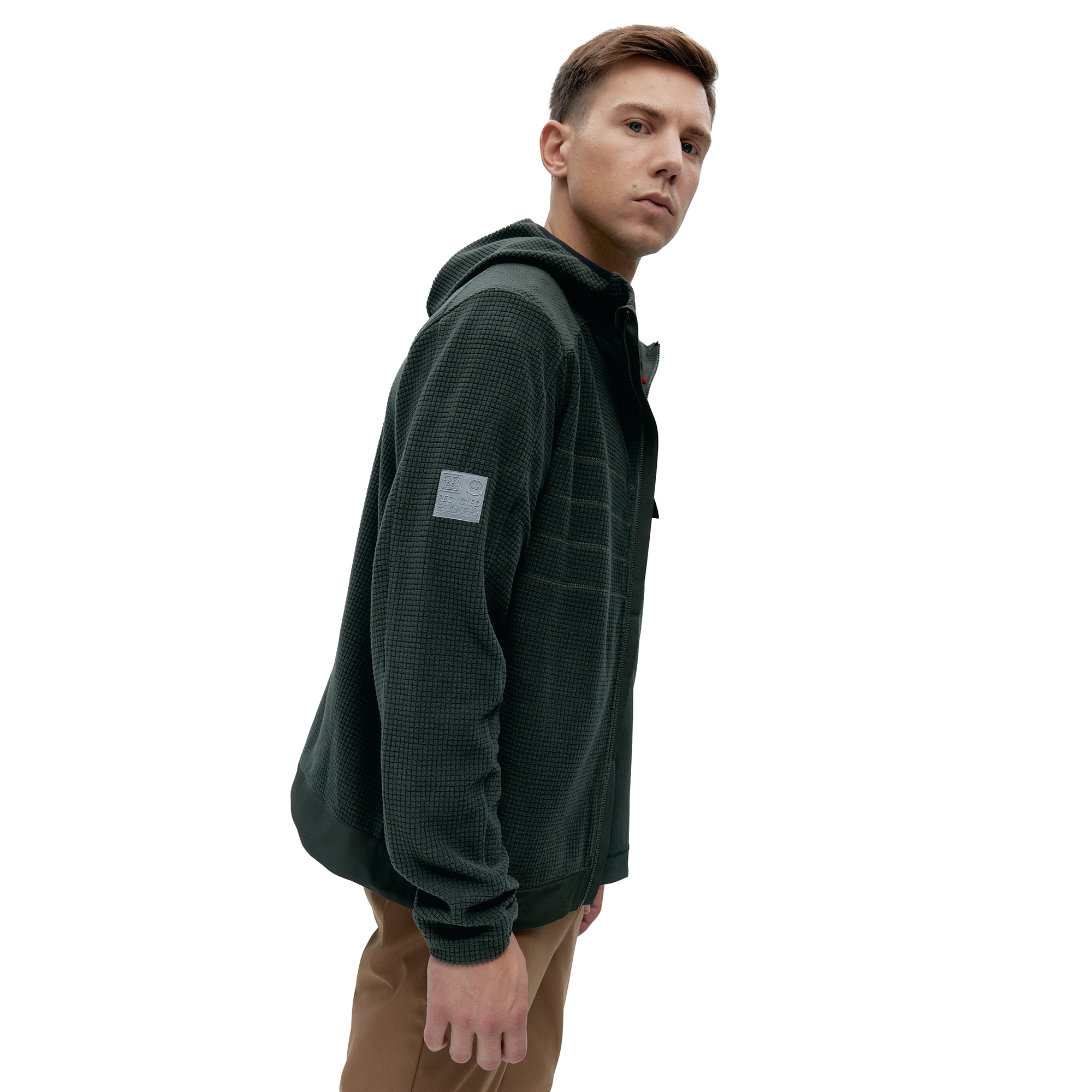 Chaqueta de hombre Baikal Born Living Yoga - Kaki Kaki-6