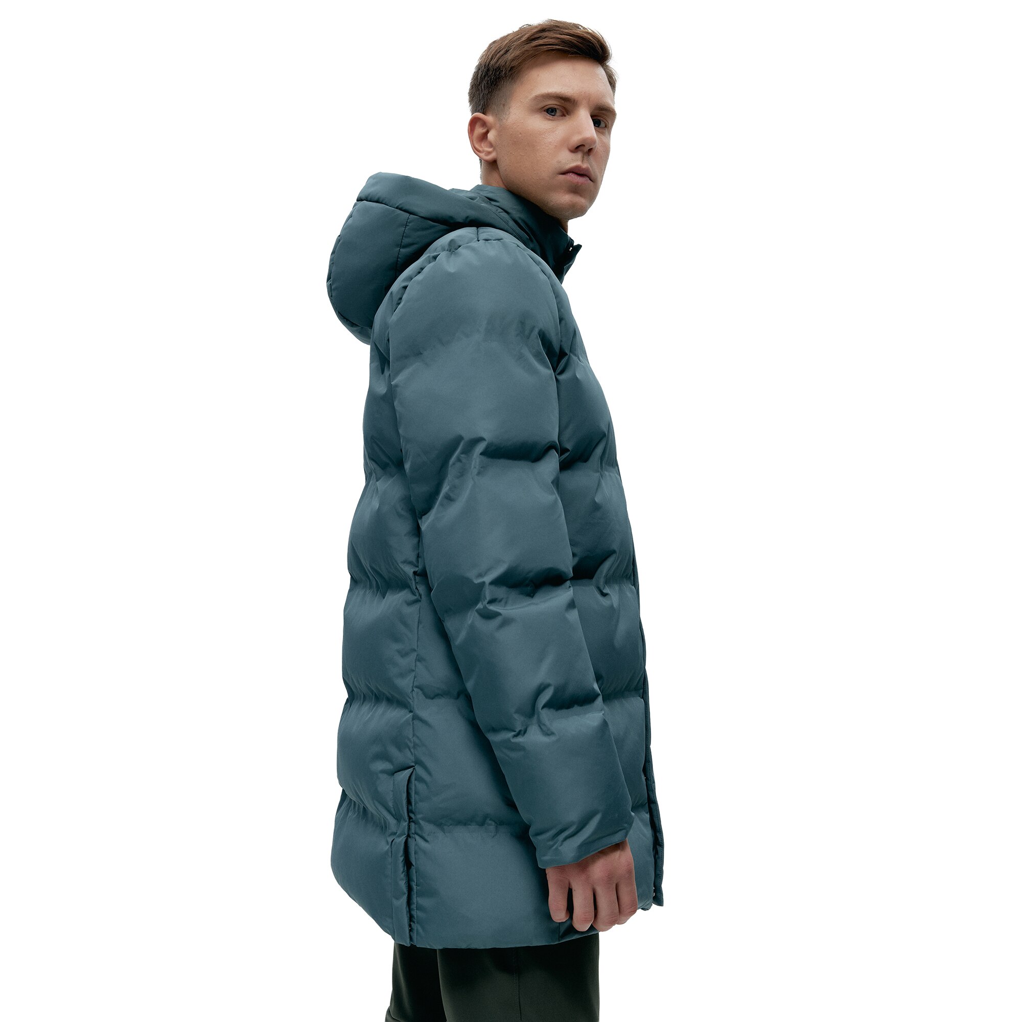 Abrigo de hombre Saiko Born Living Yoga - Gris Gris-5