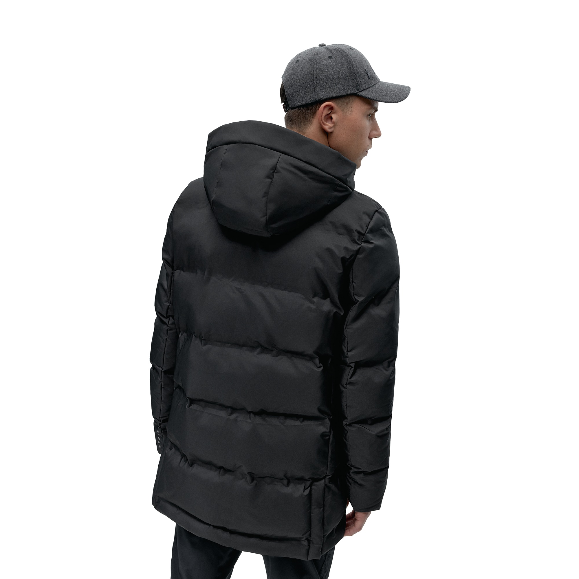 Abrigo de hombre Saiko Born Living Yoga - Negro Negro-2