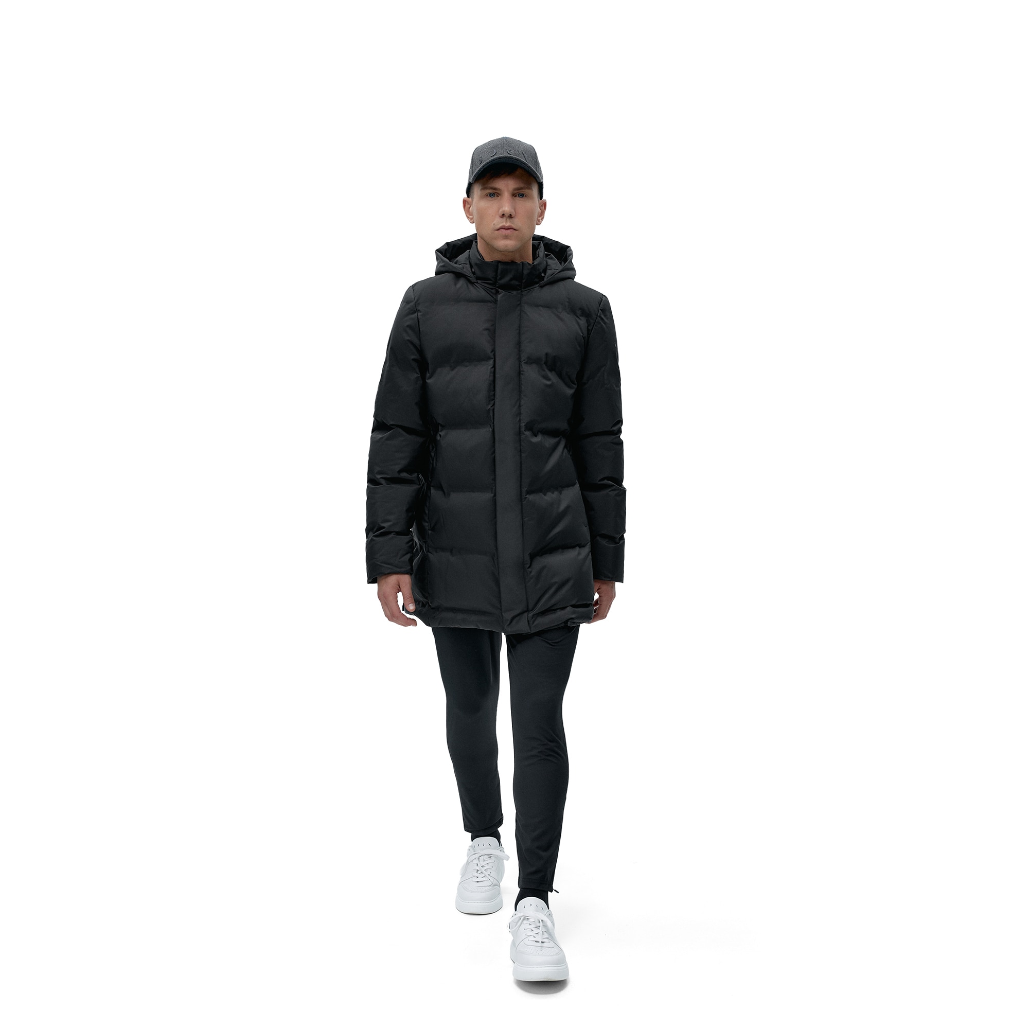 Abrigo de hombre Saiko Born Living Yoga - Negro Negro-5