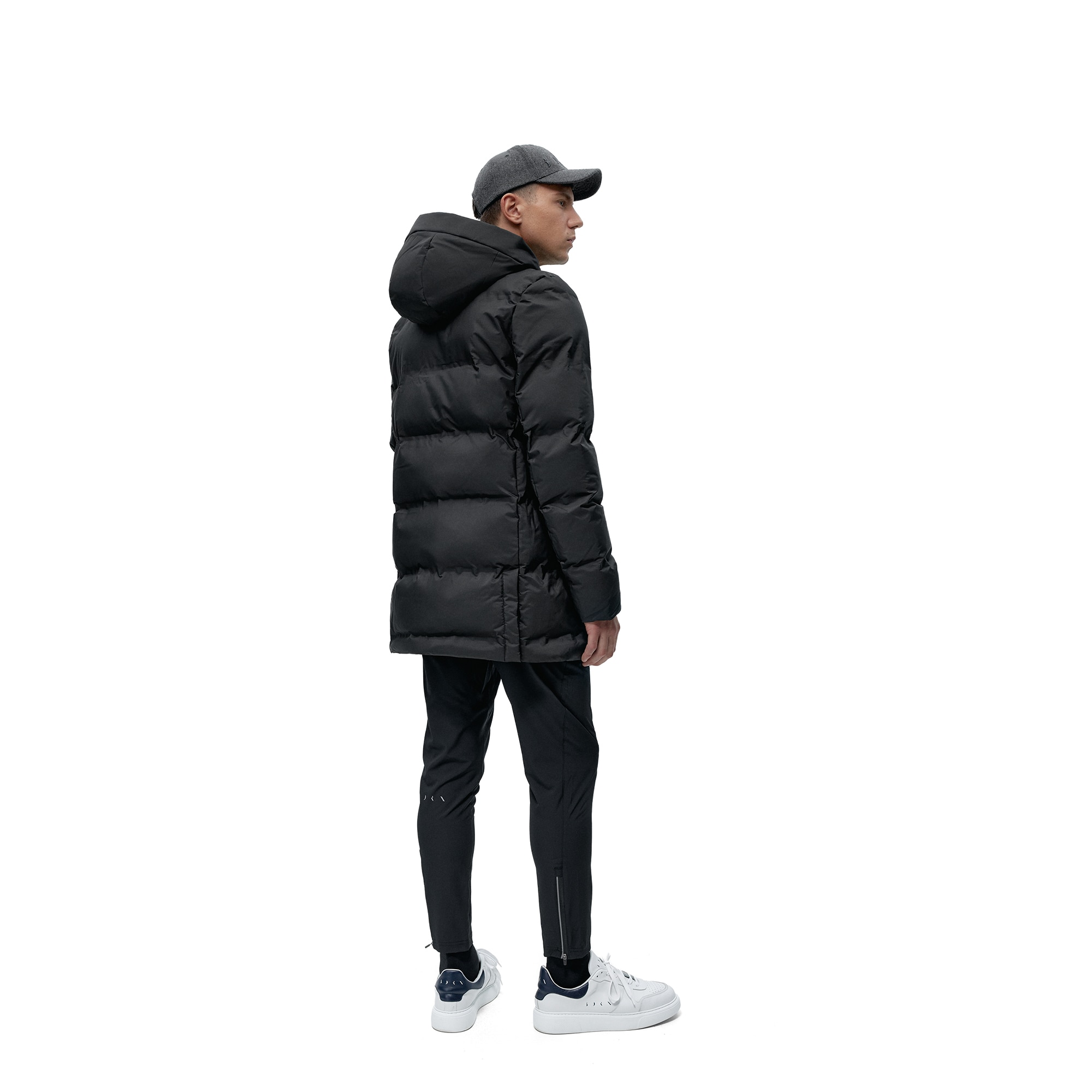 Abrigo de hombre Saiko Born Living Yoga - Negro Negro-6