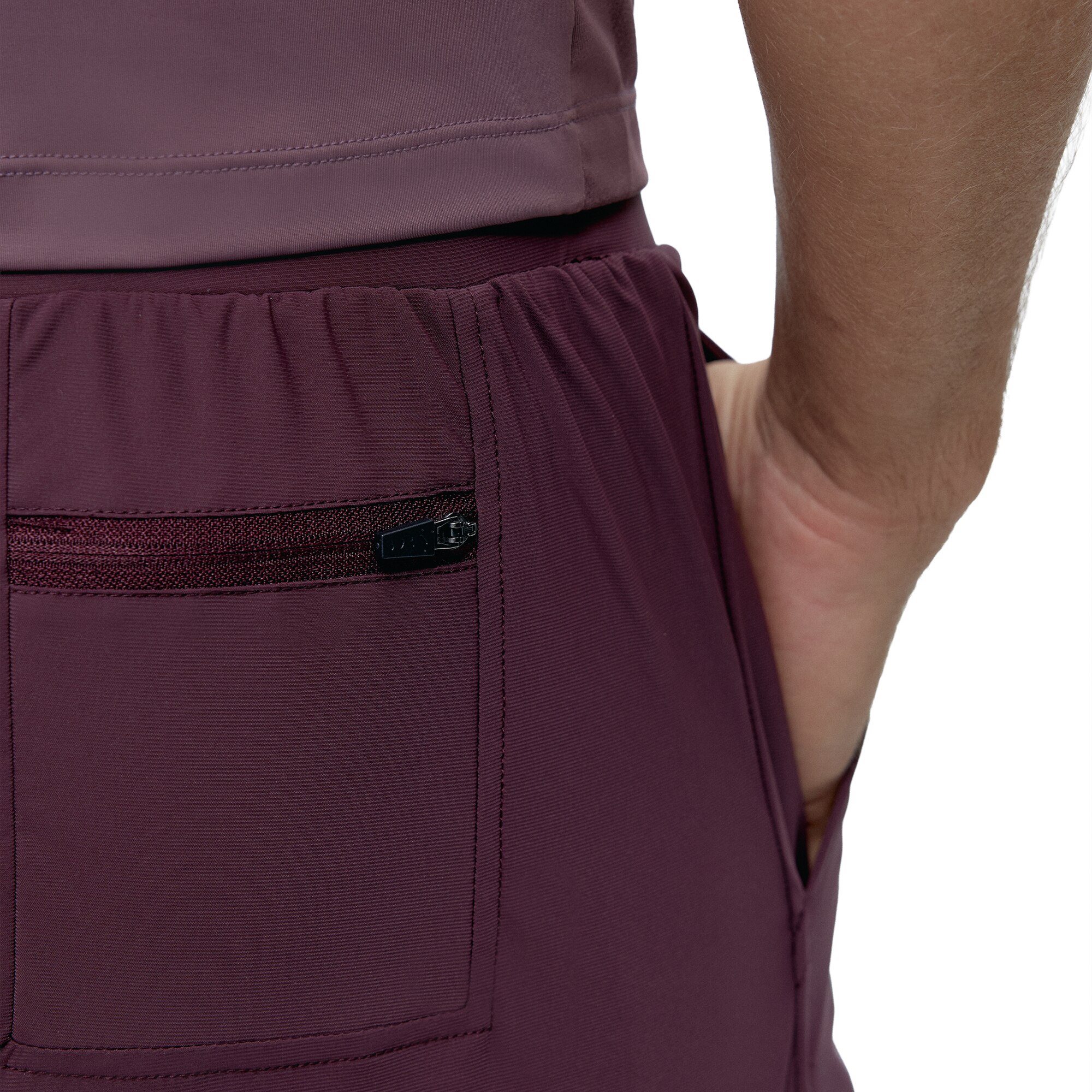 Pantalón corto de hombre Mashu Born Living Yoga - Burdeos Burdeos-4