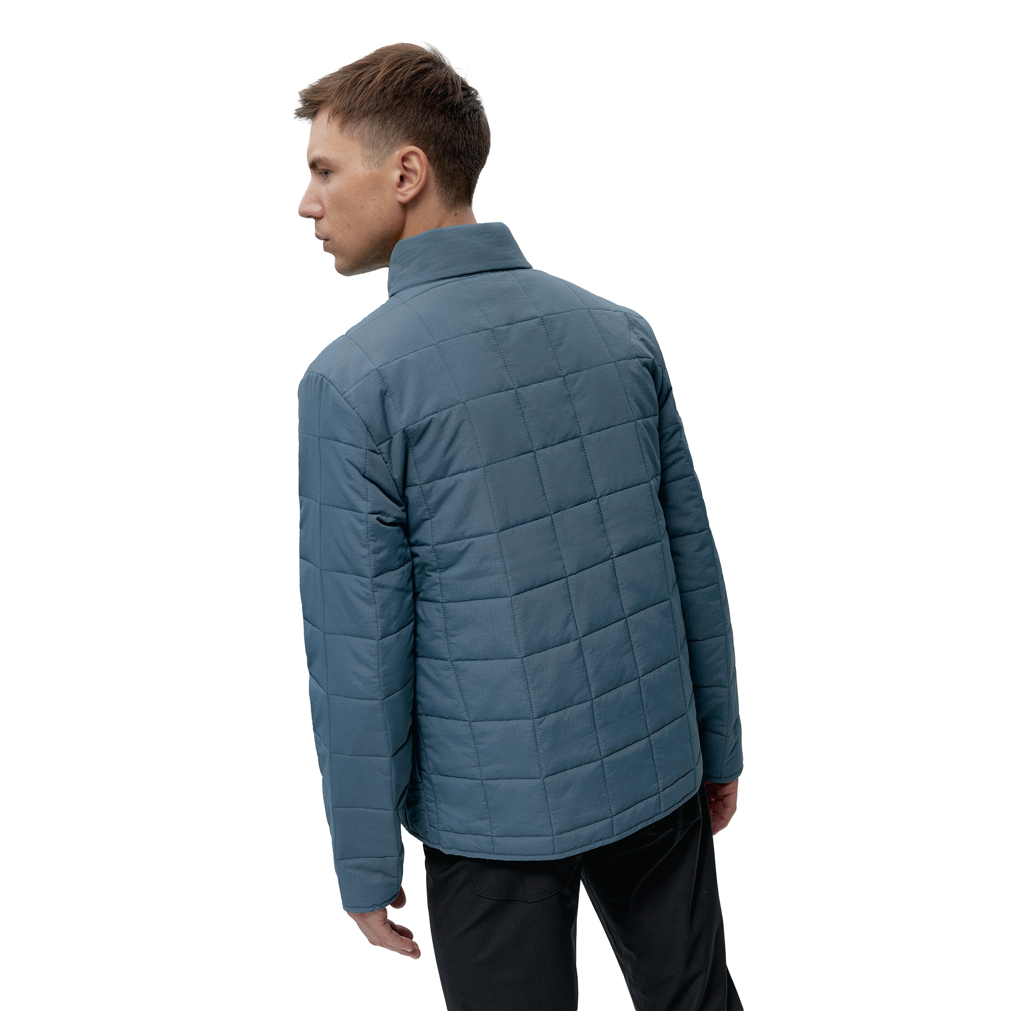 Chaqueta de hombre Garona Born Living Yoga - Azul grisáceo Azul grisáceo-2