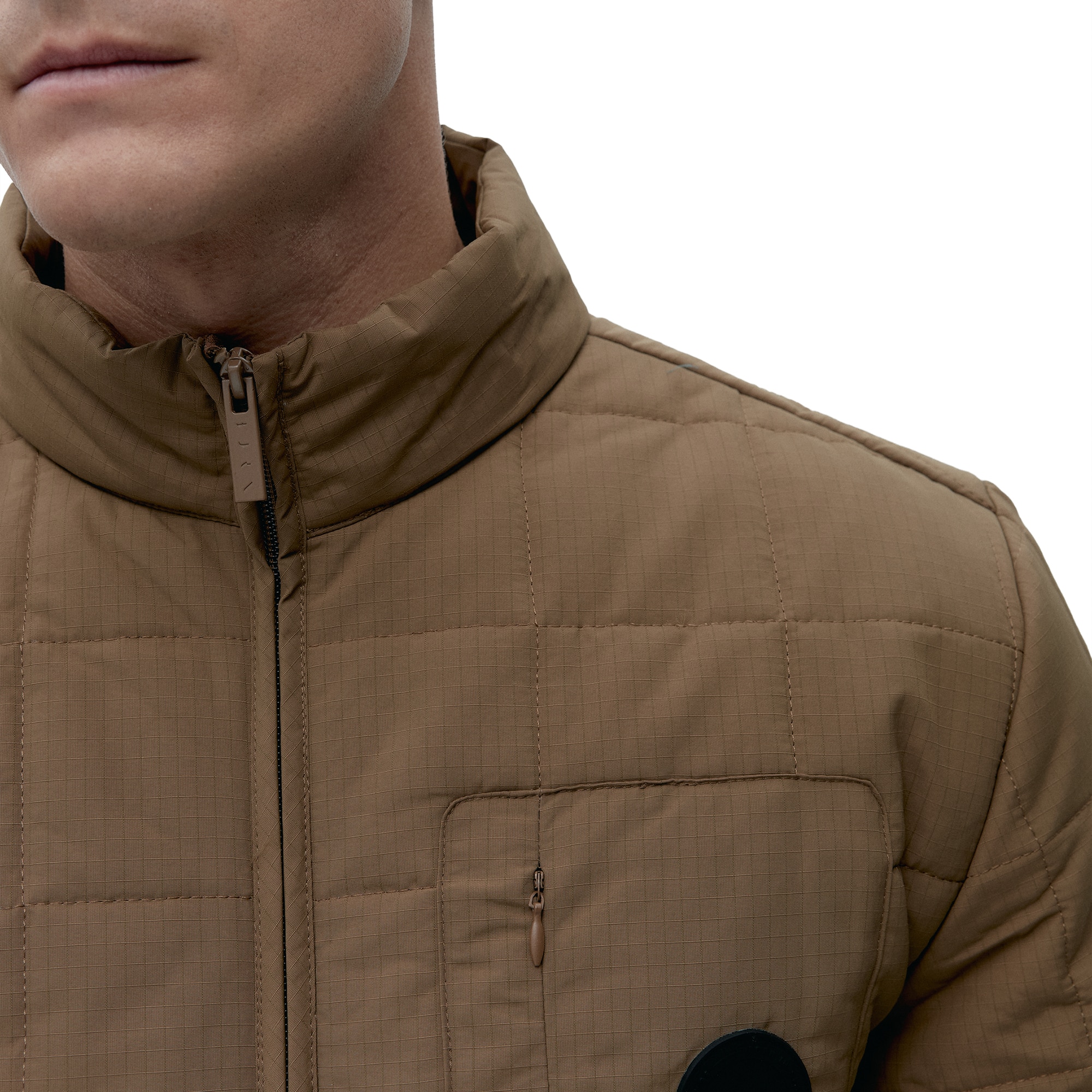 Chaqueta de hombre Garona Born Living Yoga - Marrón claro Marrón claro-3