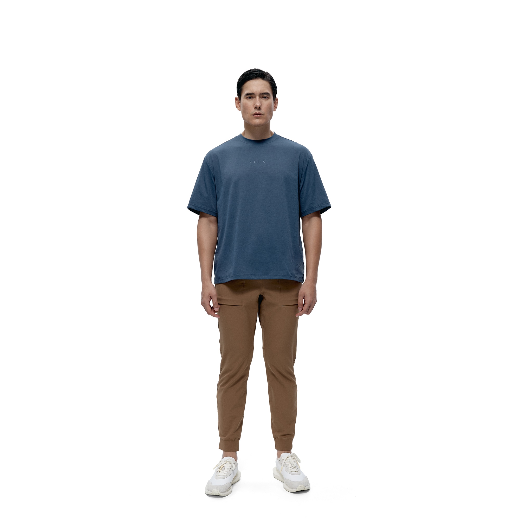 Camisa de hombre Fawn Born Living Yoga - Azul grisáceo Azul grisáceo-5