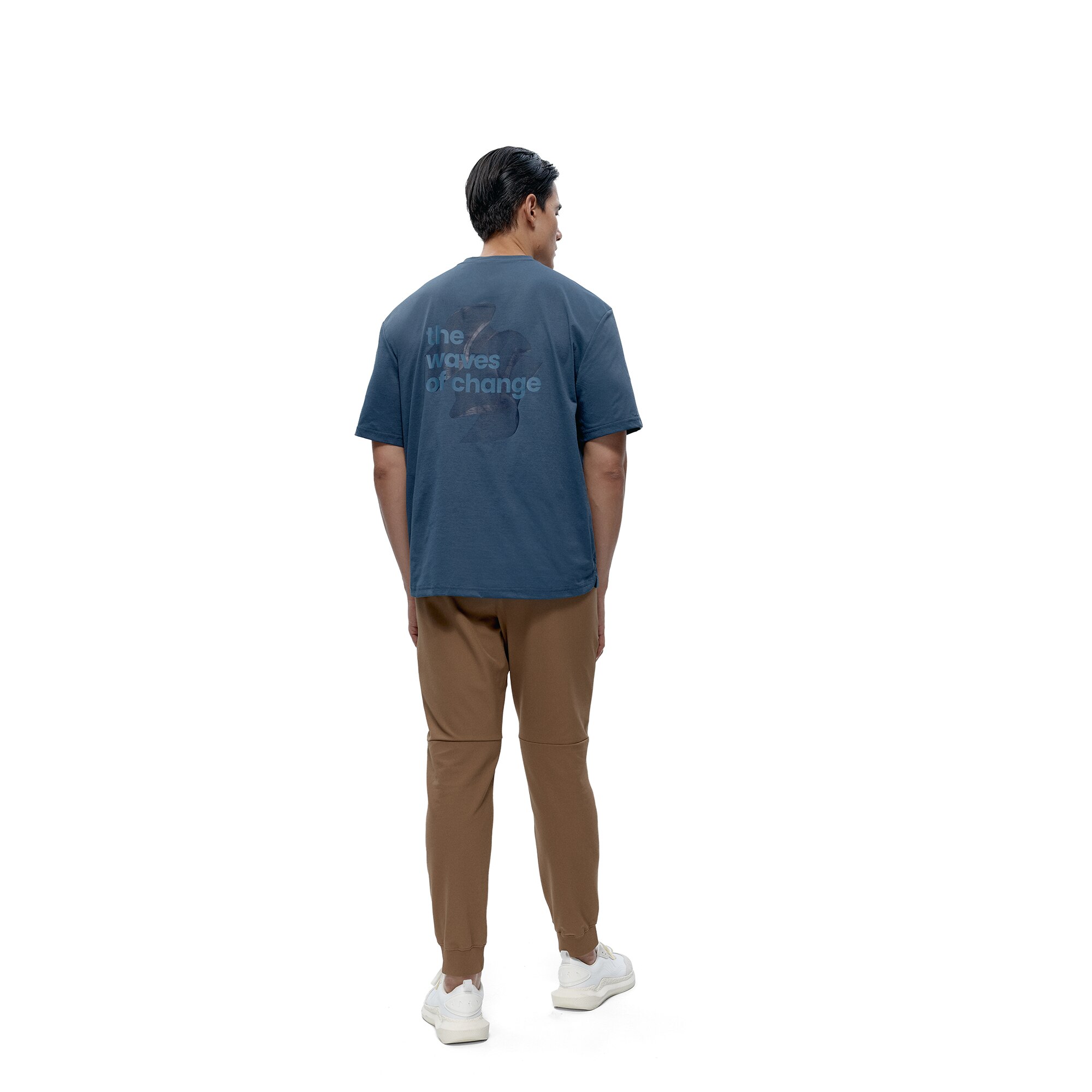 Camisa de hombre Fawn Born Living Yoga - Azul grisáceo Azul grisáceo-6
