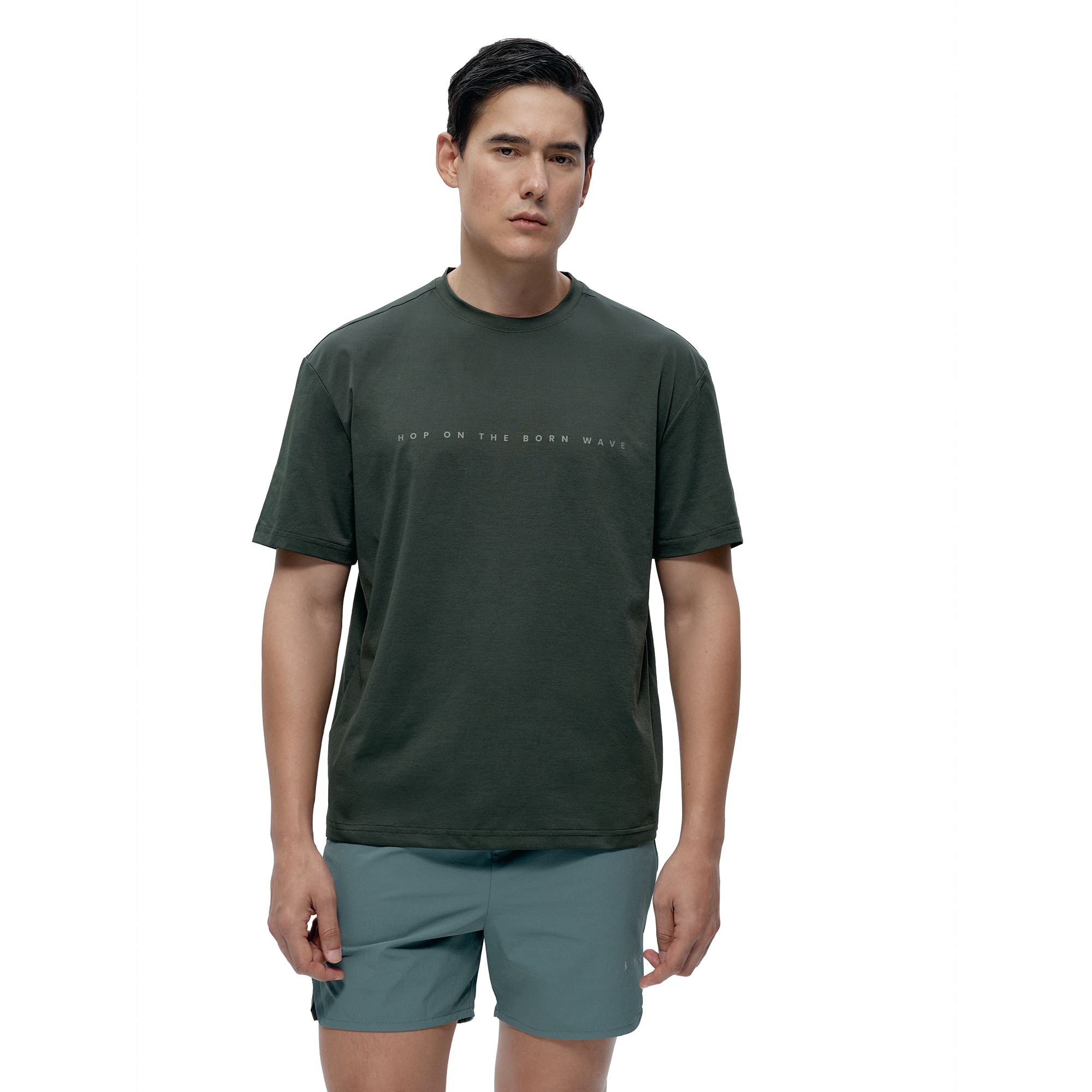Camiseta de hombre Venetta Born Living Yoga - Kaki Kaki-1