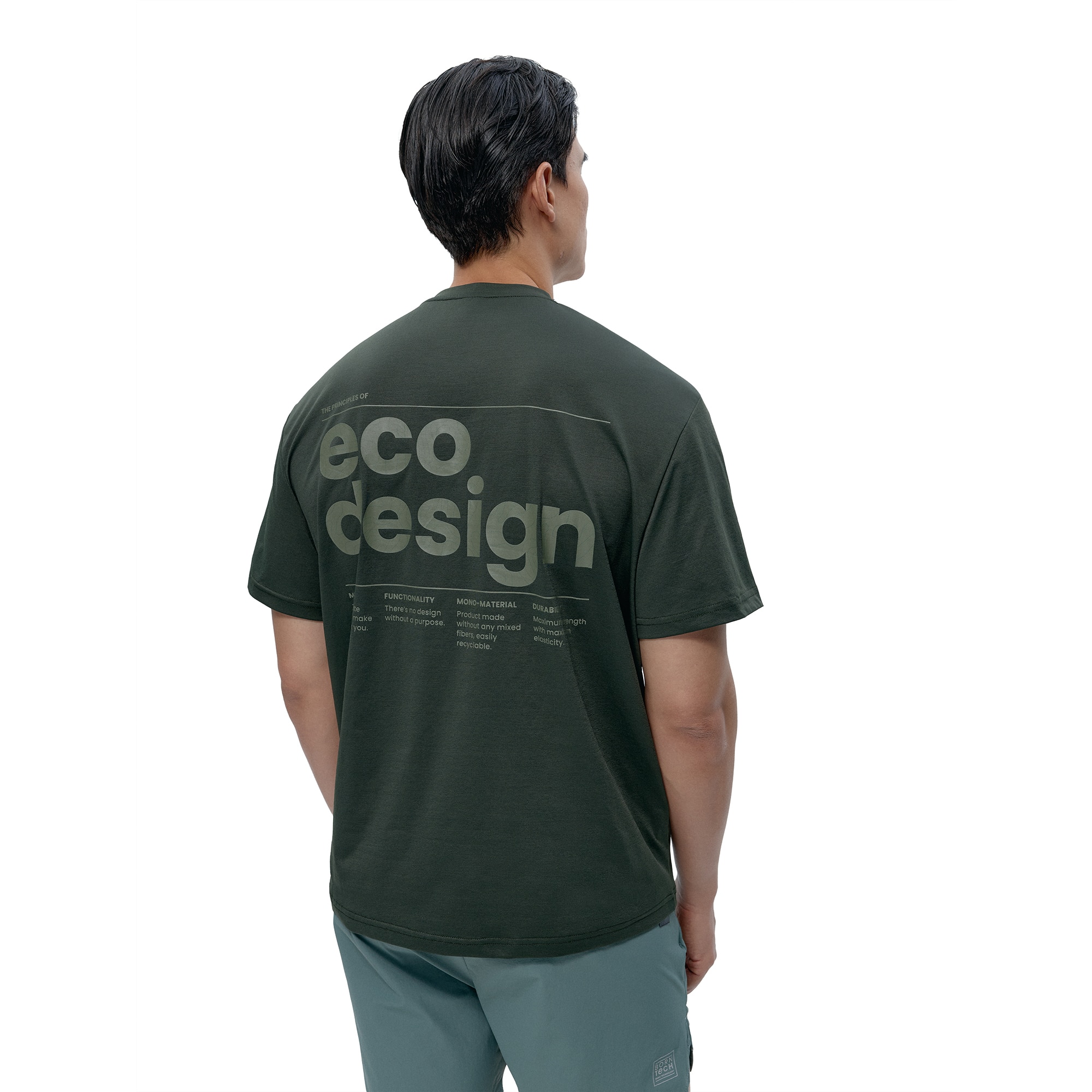 Camiseta de hombre Venetta Born Living Yoga - Kaki Kaki-2