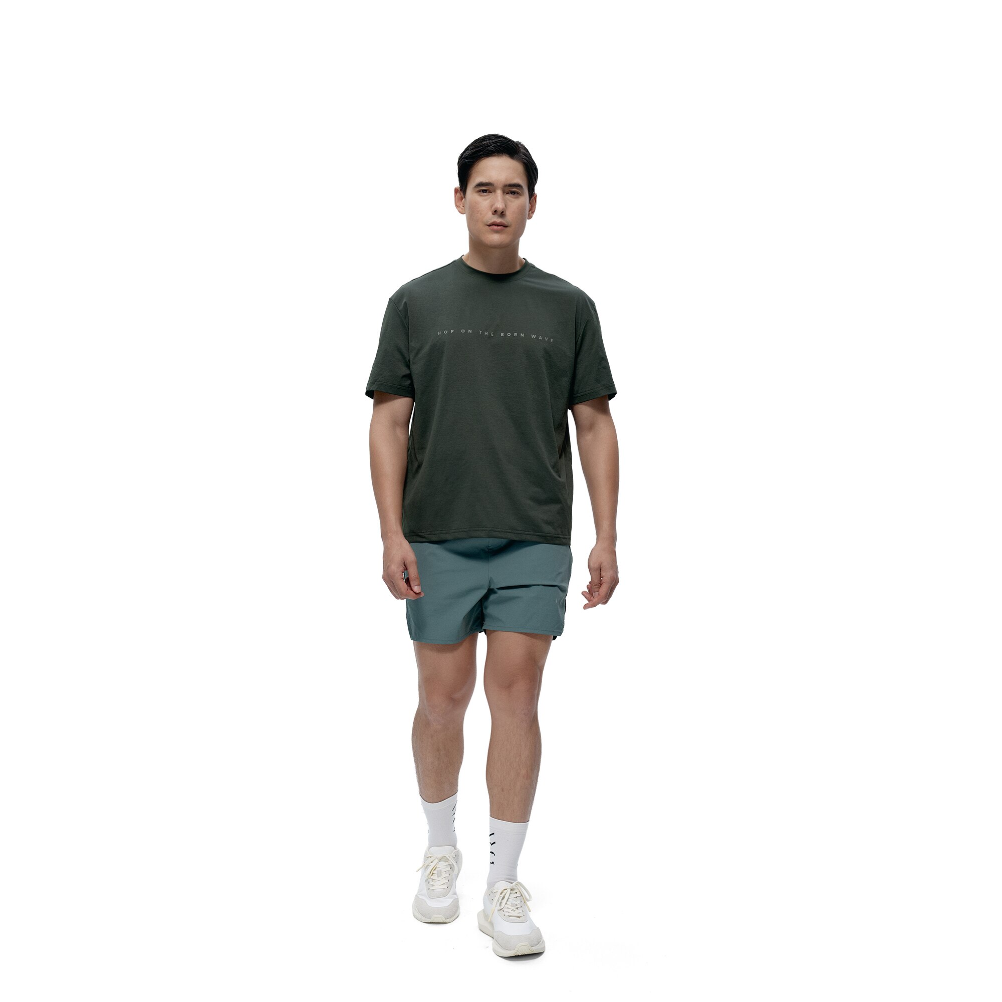Camiseta de hombre Venetta Born Living Yoga - Kaki Kaki-5