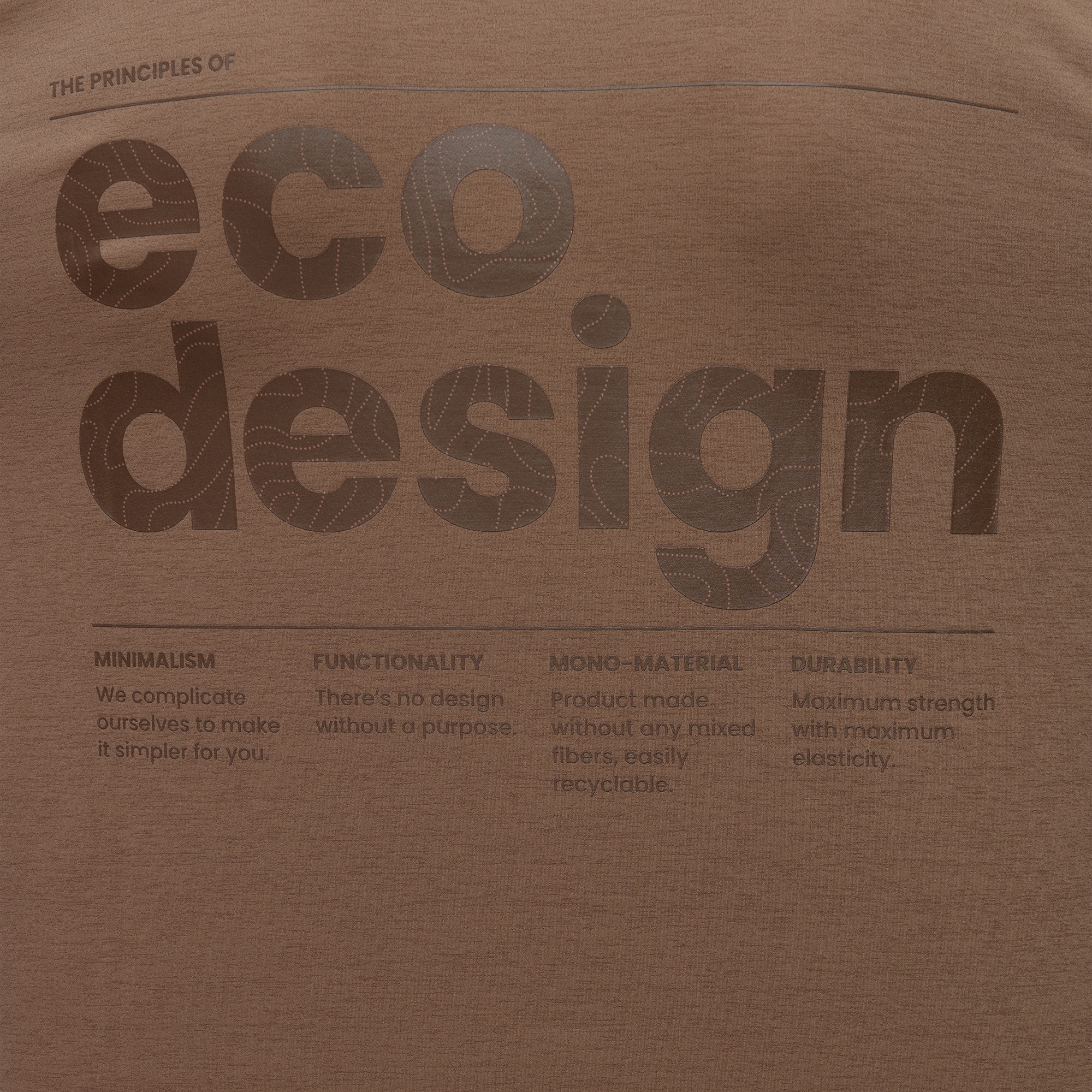 Camiseta de hombre Venetta Born Living Yoga - Marrón claro Marrón claro-4
