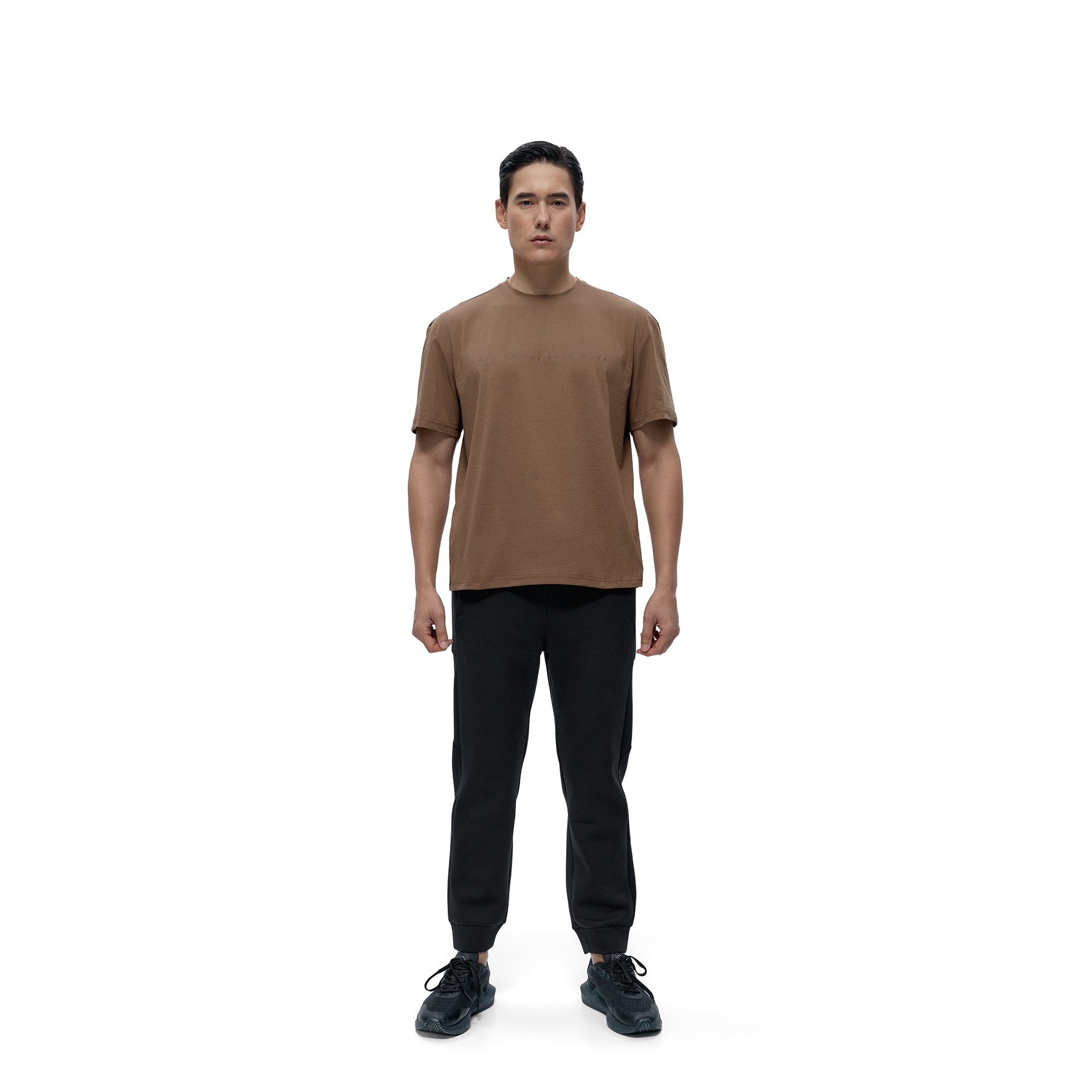Camiseta de hombre Venetta Born Living Yoga - Marrón claro Marrón claro-5