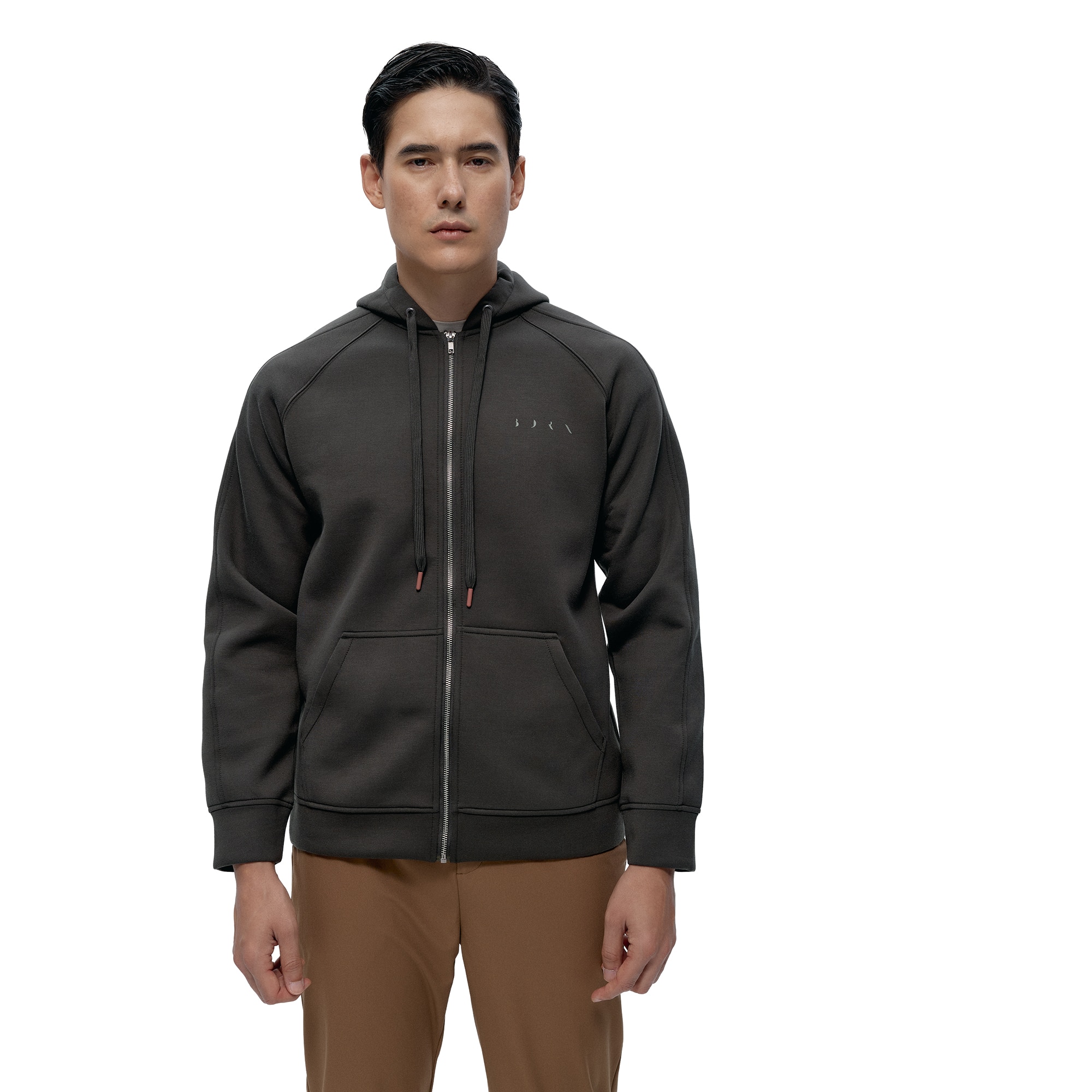 Sudadera de hombre Nam Born Living Yoga - Marrón Marrón-1