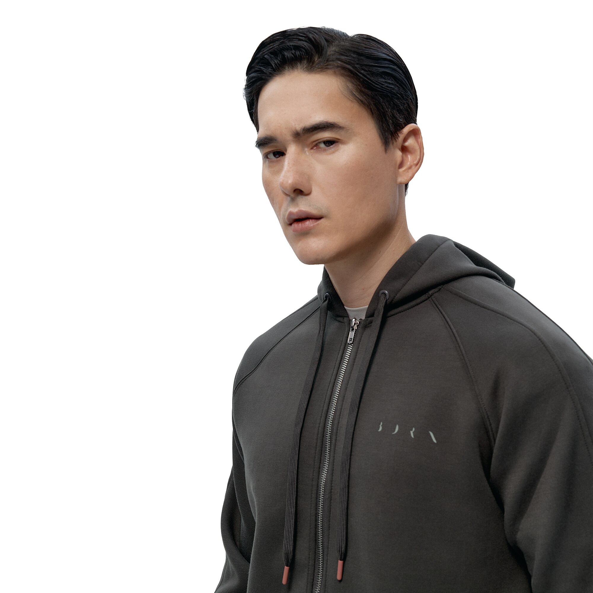 Sudadera de hombre Nam Born Living Yoga - Marrón Marrón-3