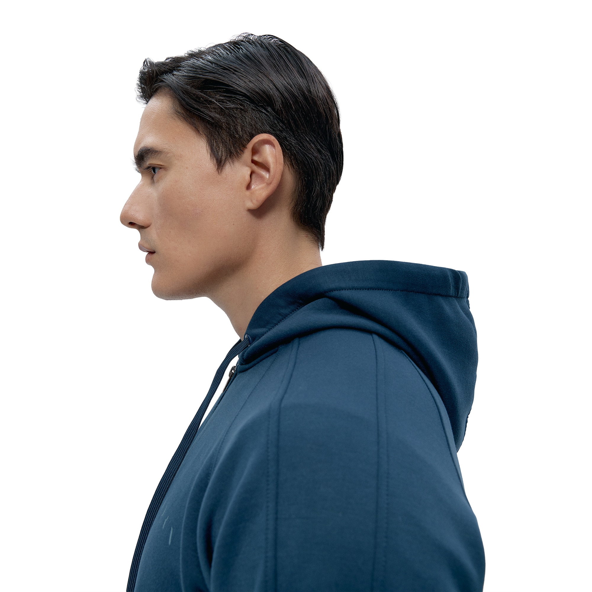 Sudadera de hombre Nam Born Living Yoga - Azul marino Azul marino-3